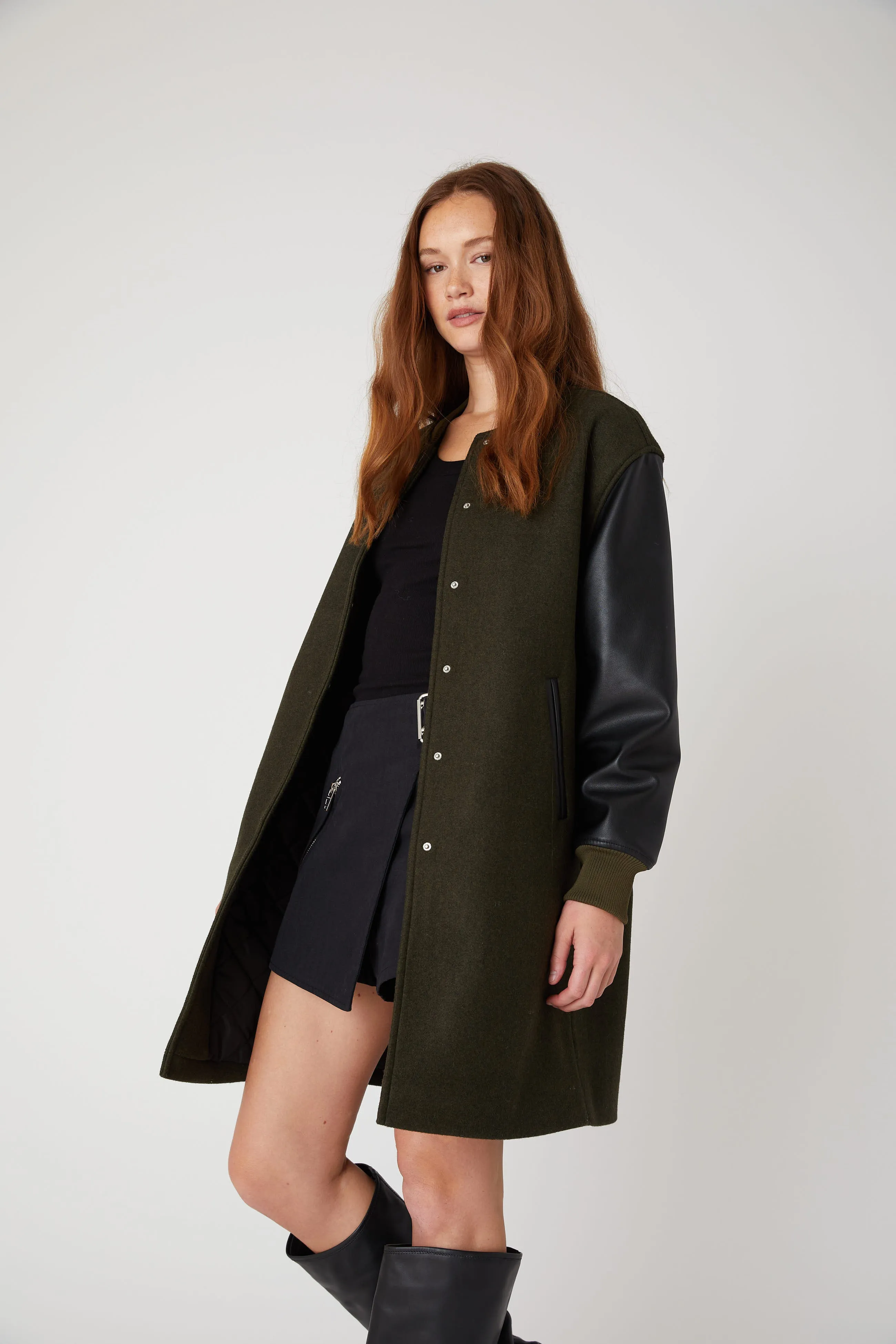 Role Play Coat sold by BlankNYC product image thumbnail 3