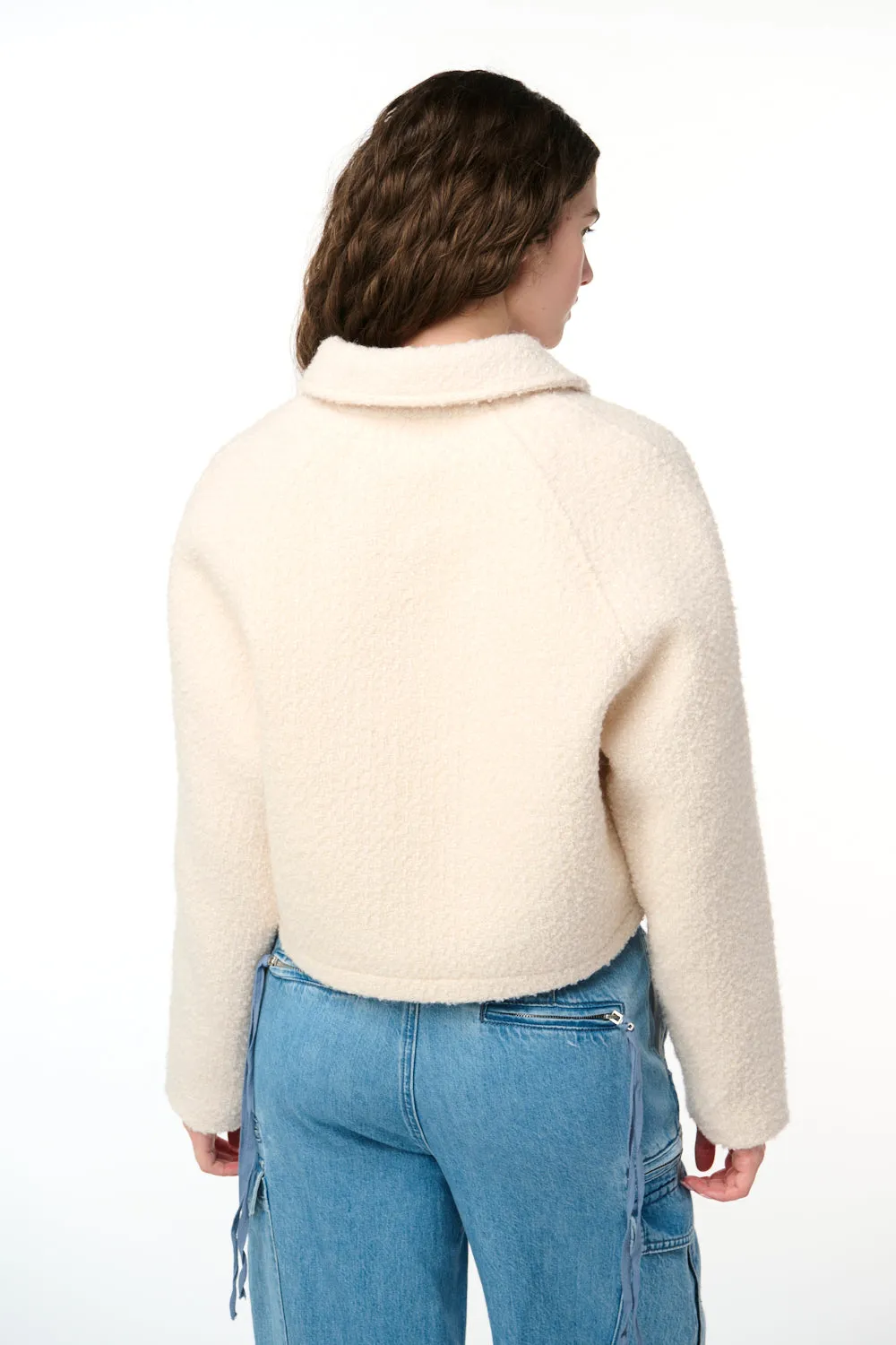 White Chocolate Jacket sold by BlankNYC product image thumbnail 2