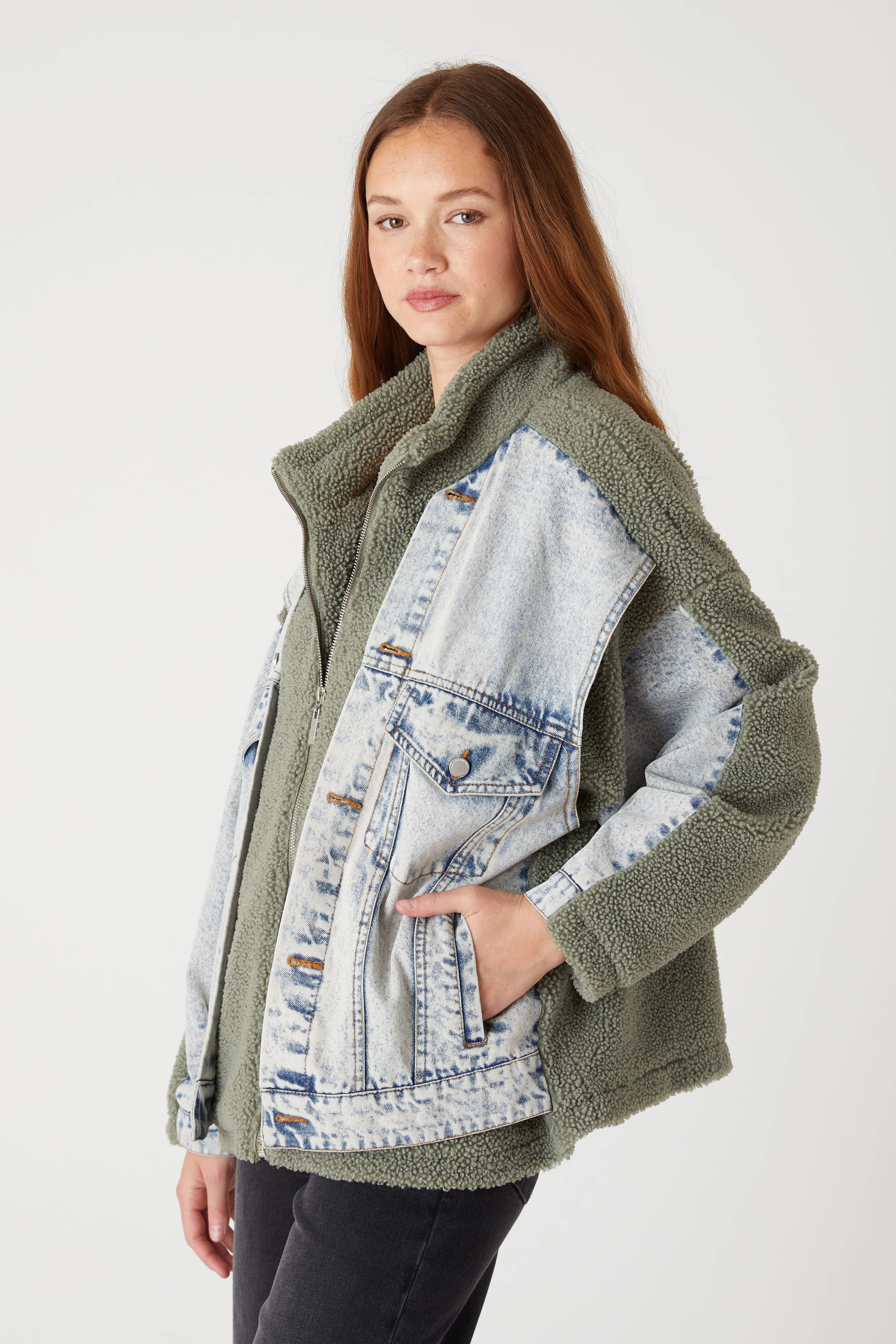 Slumber Party Jacket sold by BlankNYC product image thumbnail 3