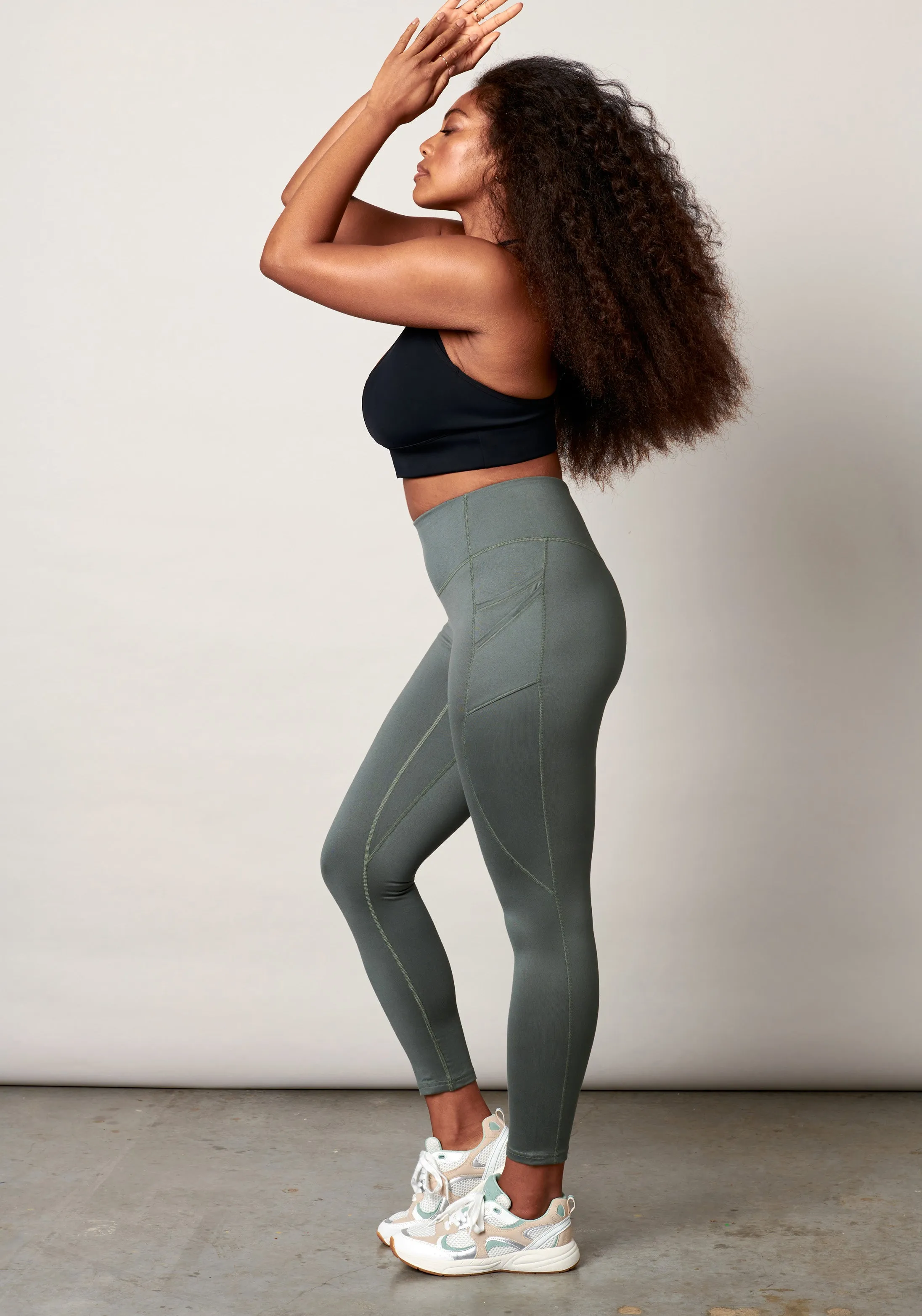 Hipster Compression Pocket Leggings sold by BLANQI product image thumbnail 4