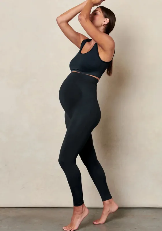 Maternity Belly Support Legging & Ribbed Bralette sold by BLANQI