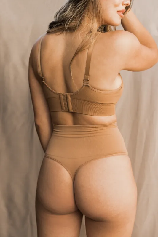 Seamless Postpartum Hipster Compression Thong 3-Pack sold by BLANQI