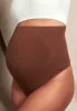 Seamless Maternity Over Belly Support Thong sold by BLANQI