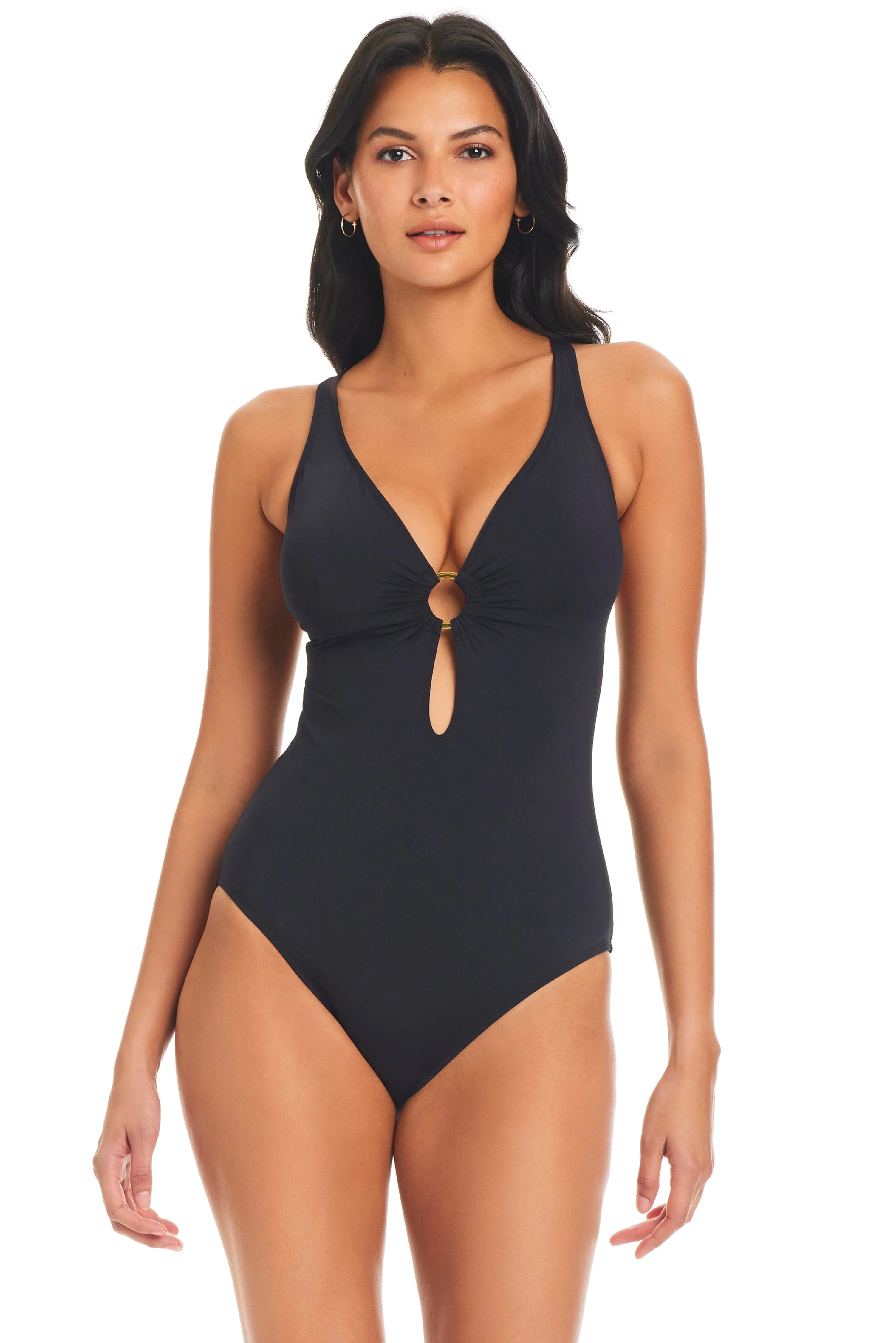 Ring Me Up Cross-Back One-Piece Swimsuit sold by Bleu Rod Beattie product image thumbnail 3
