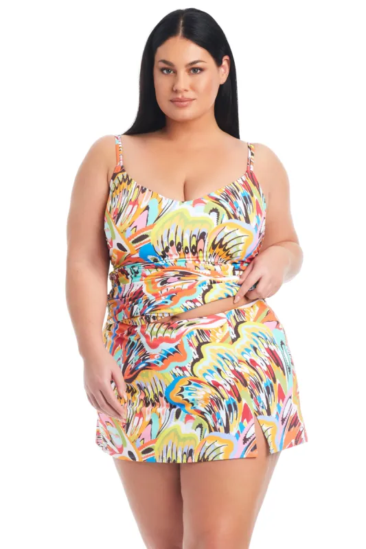 BREAK THE MOLD PLUS SIZE TANKINI SET sold by Bleu Rod Beattie