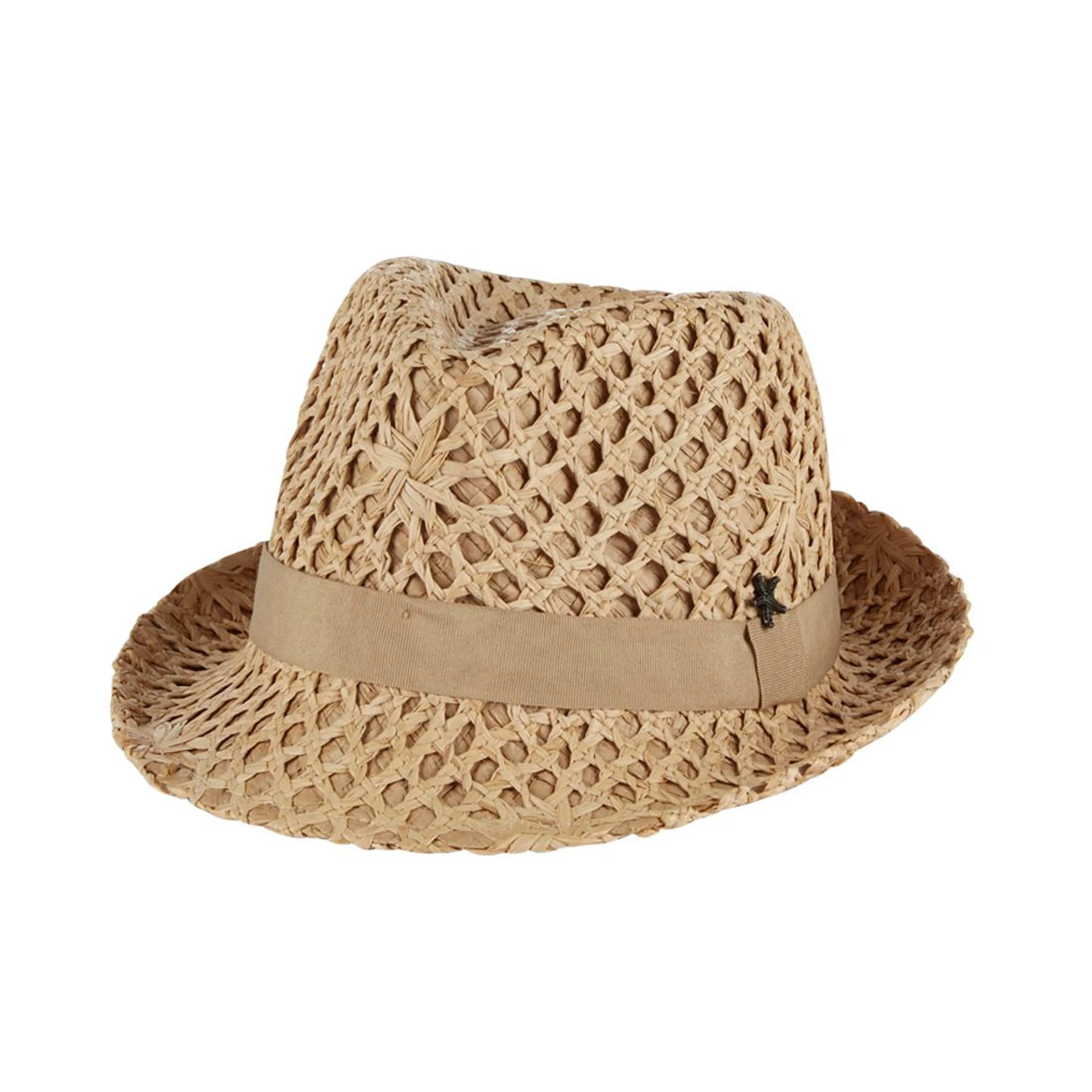 Woven Star Straw Fedora sold by Bleu Rod Beattie product image thumbnail 3