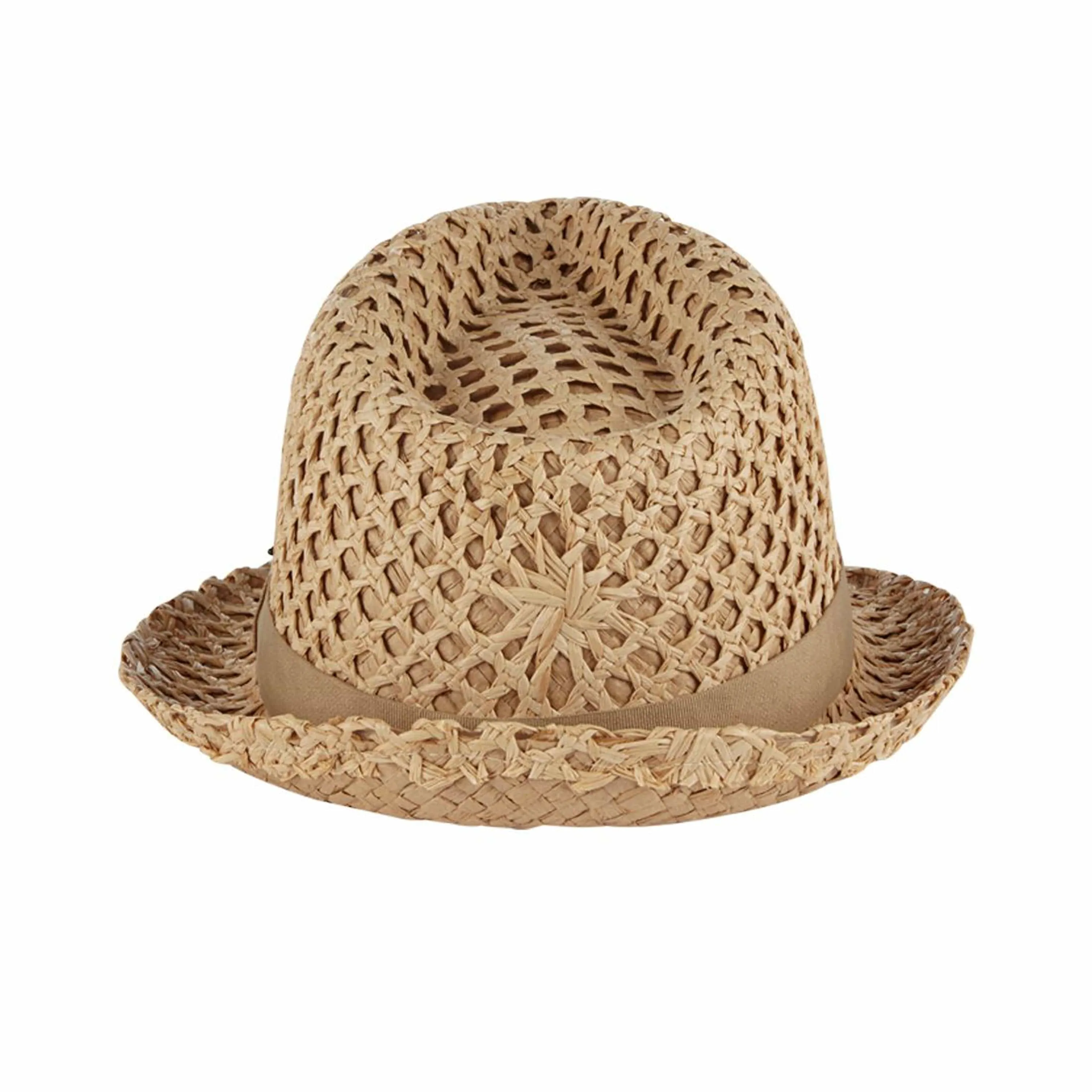 Woven Star Straw Fedora sold by Bleu Rod Beattie product image thumbnail 2