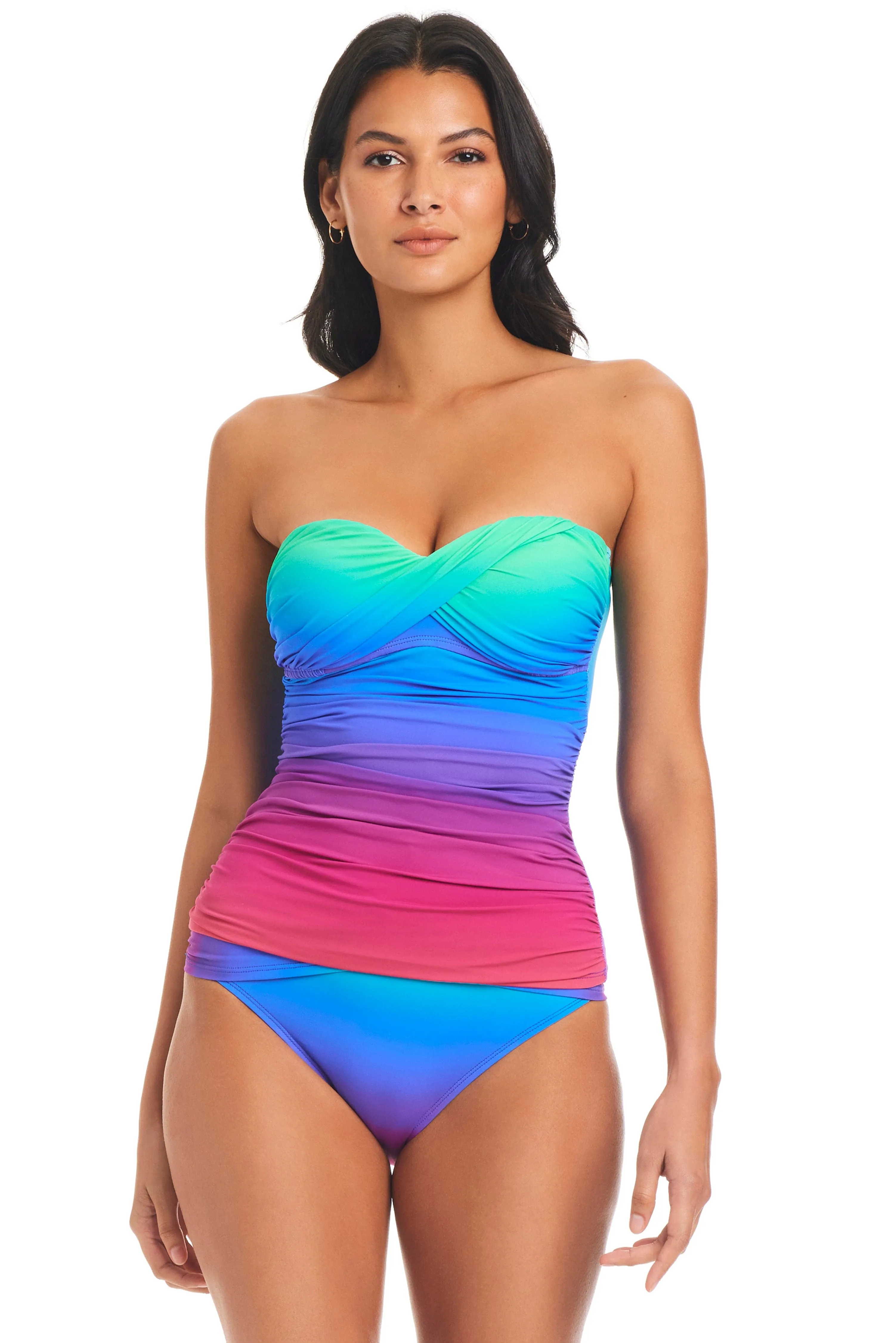 Heat Of The Moment Twist Tankini Top sold by Bleu Rod Beattie product image thumbnail 3