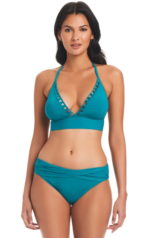 Pulling Strings Halter Bikini Top sold by Bleu Rod Beattie