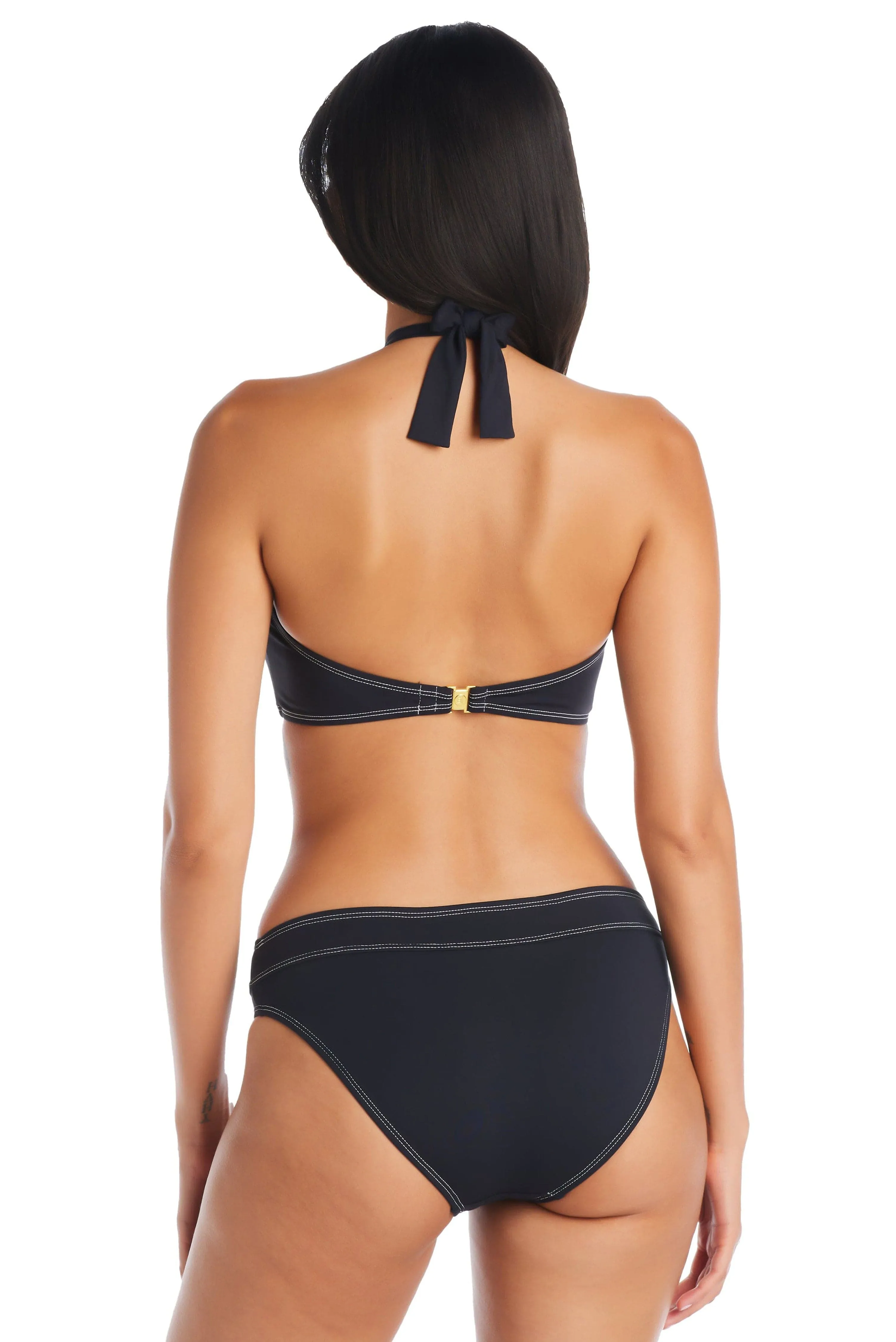 A Fine Line Hipster Bikini Bottom in Golden Gate sold by Bleu Rod Beattie product image thumbnail 2