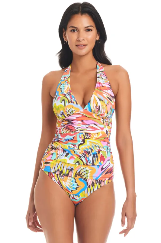 Break The Mold Halter Tankini Top sold by Bleu Rod Beattie