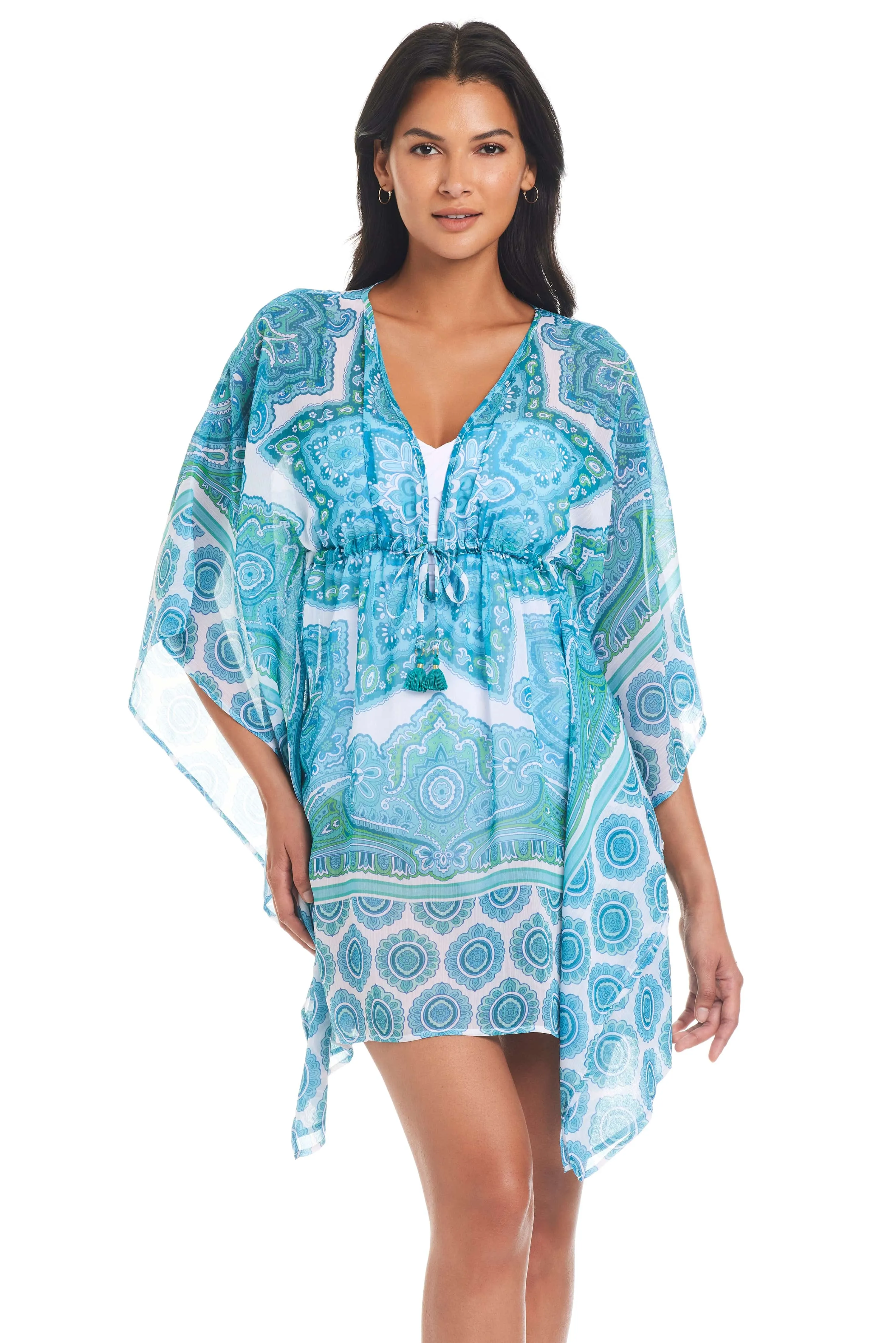 Coastal Cool Caftan Cover-Up sold by Bleu Rod Beattie