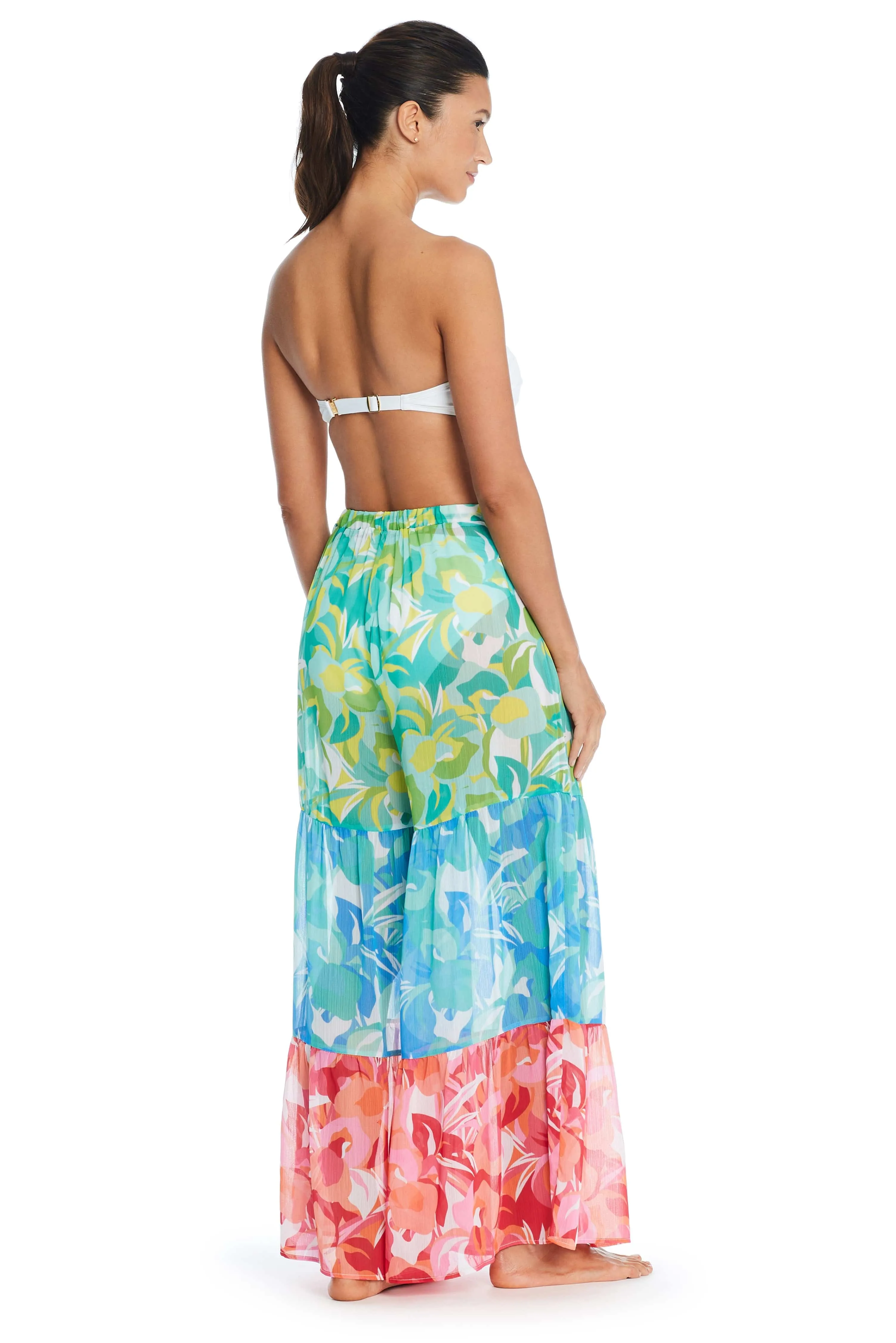Summer Escapes Tiered Palazzo Pant sold by Bleu Rod Beattie product image thumbnail 3