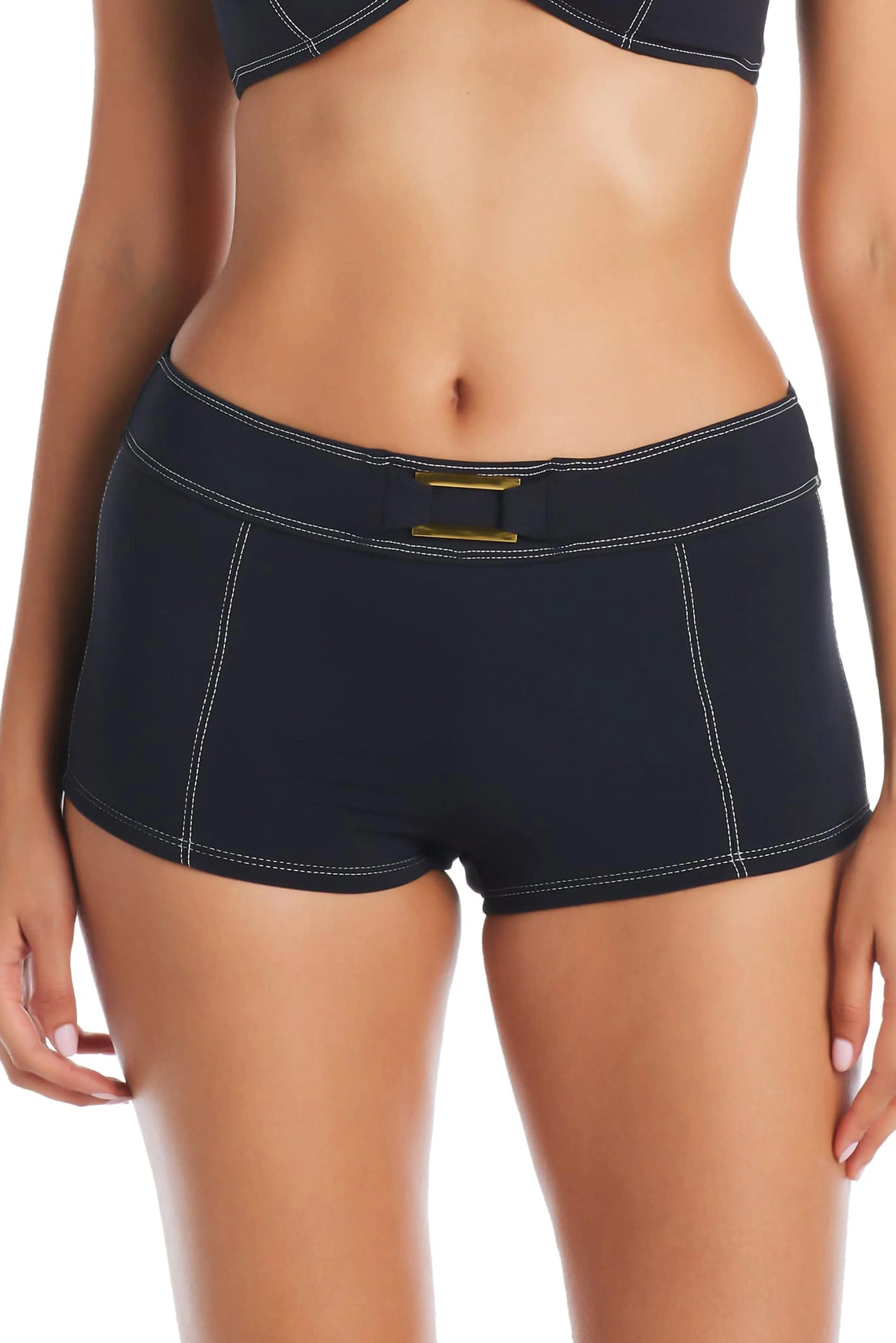 A Fine Line Boy Shorts Bikini Bottom sold by Bleu Rod Beattie product image thumbnail 3