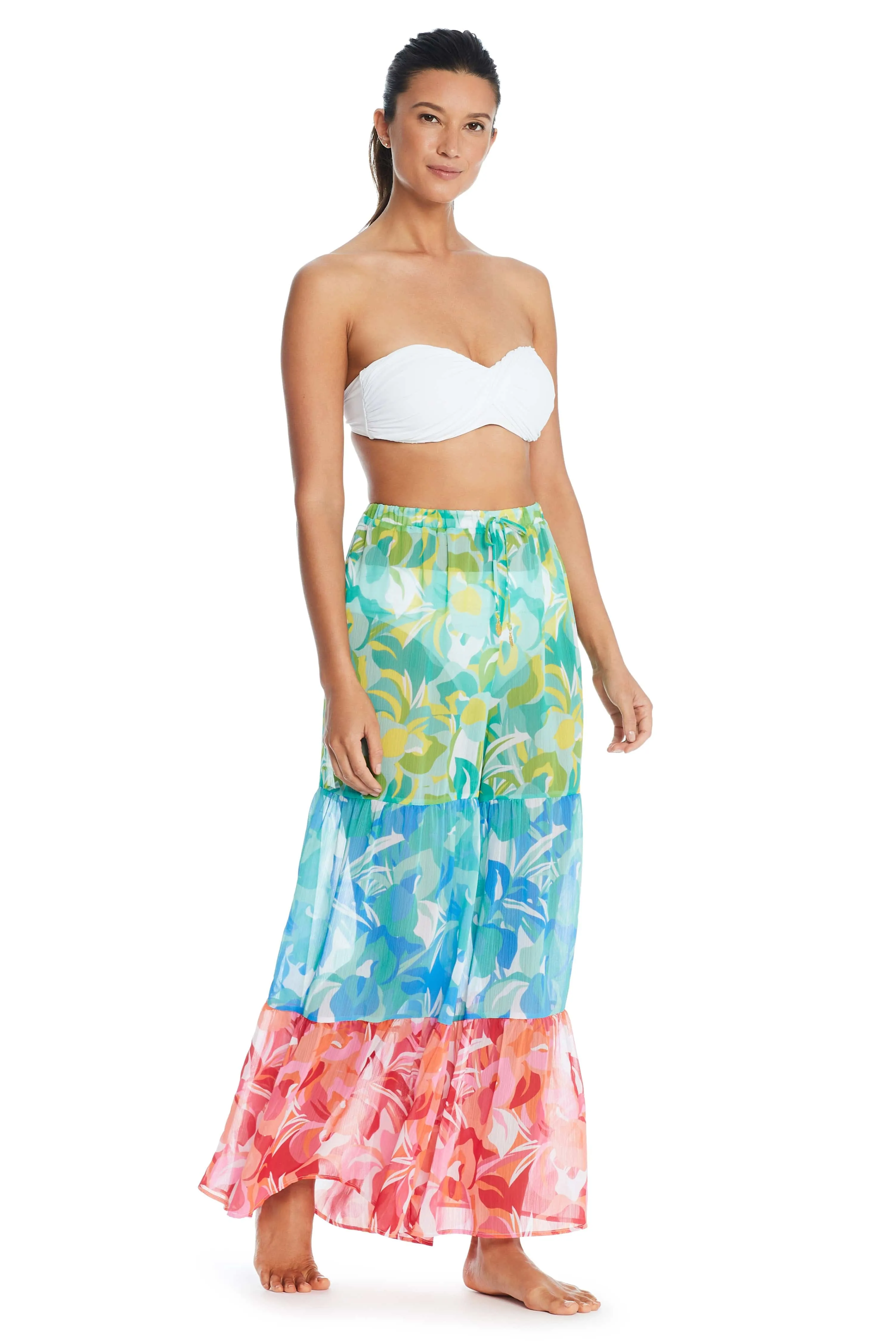 Summer Escapes Tiered Palazzo Pant sold by Bleu Rod Beattie product image thumbnail 2