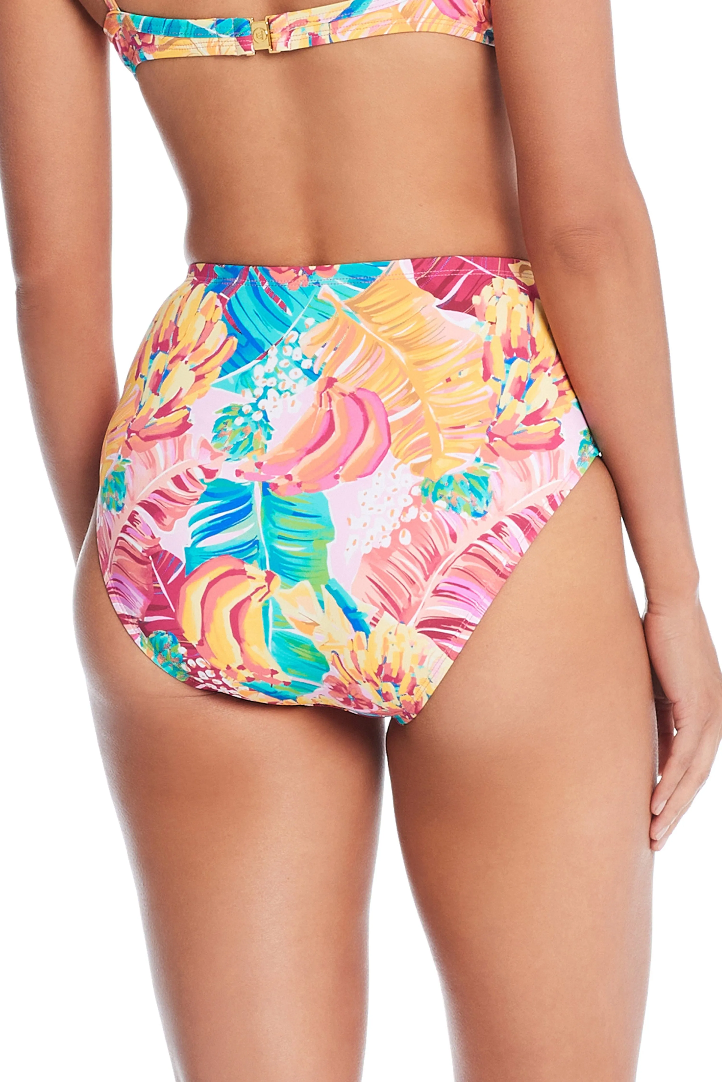 I Like It Shirred High Waist Bikini Bottom sold by Bleu Rod Beattie product image thumbnail 2