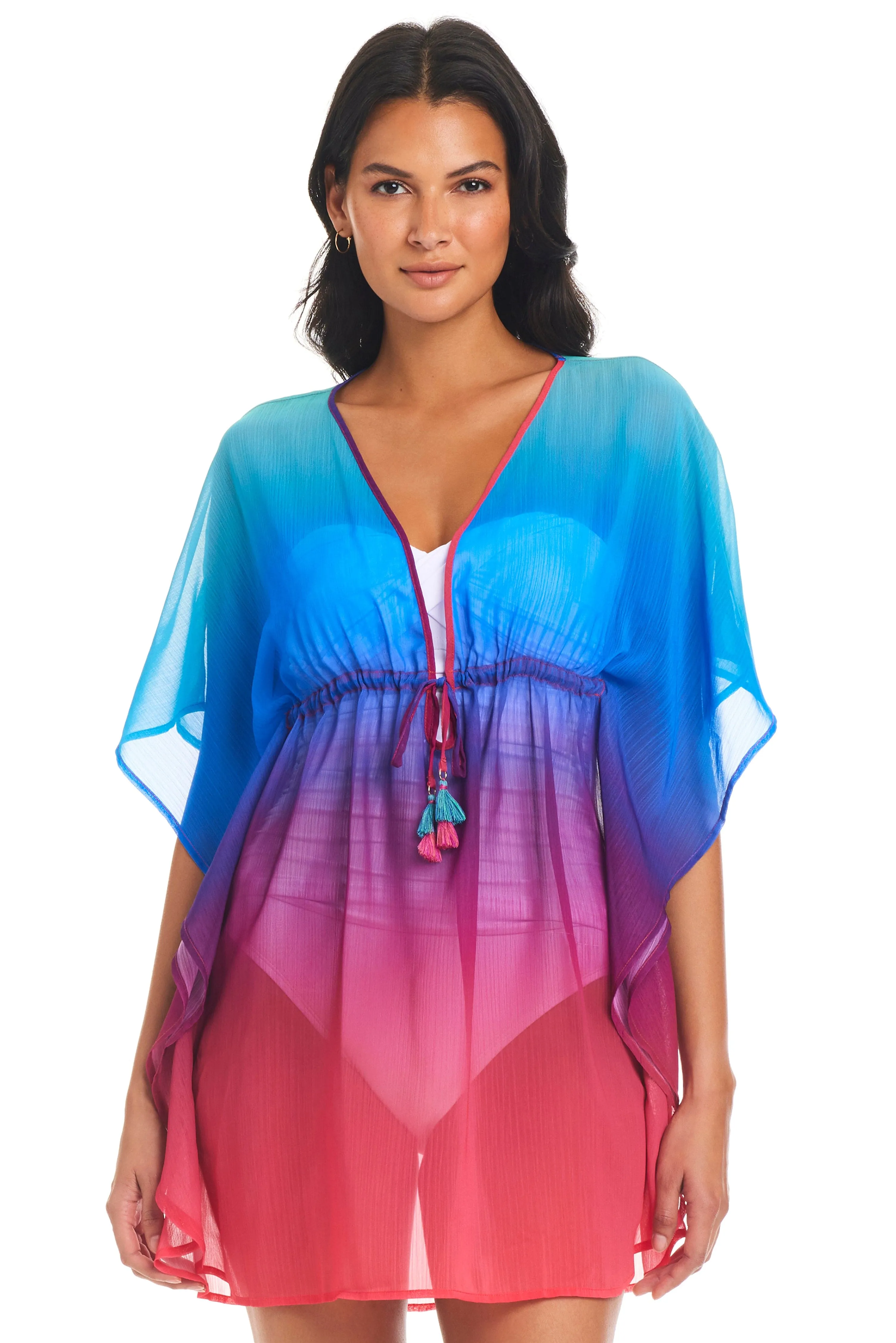 Heat Of The Moment Caftan Cover-Up sold by Bleu Rod Beattie