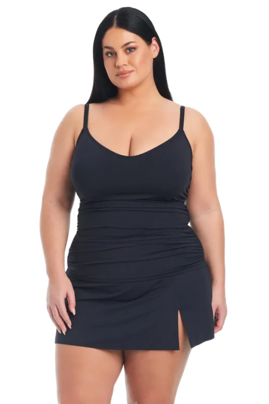 Kore Scoop Neck Plus Tankini Top sold by Bleu Rod Beattie