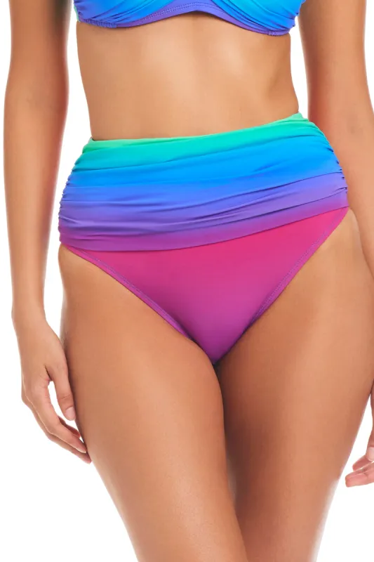 Heat Of The Moment High Waisted Shirred Bottom sold by Bleu Rod Beattie