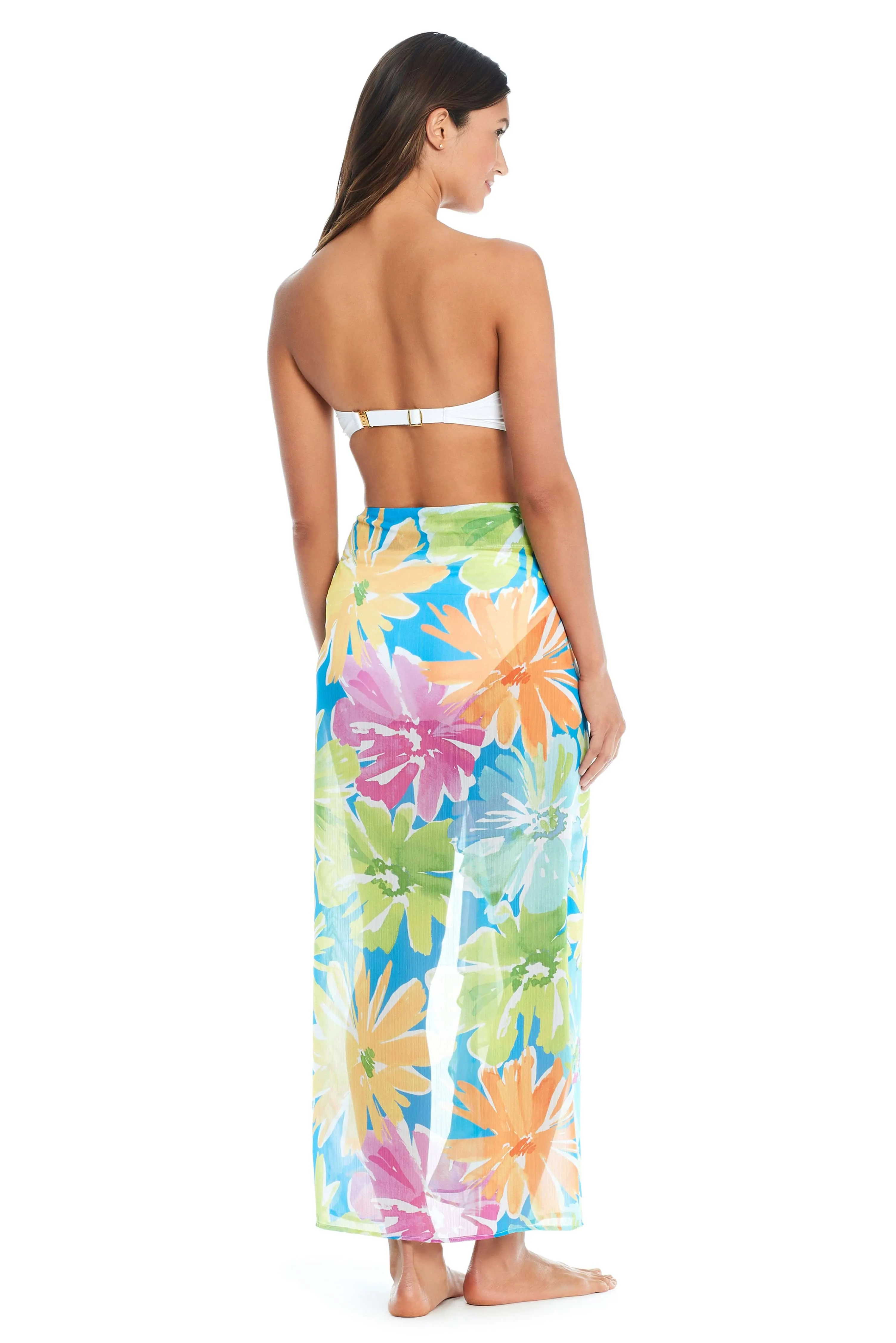 Spring It On Long Ruffle Sarong sold by Bleu Rod Beattie product image thumbnail 2
