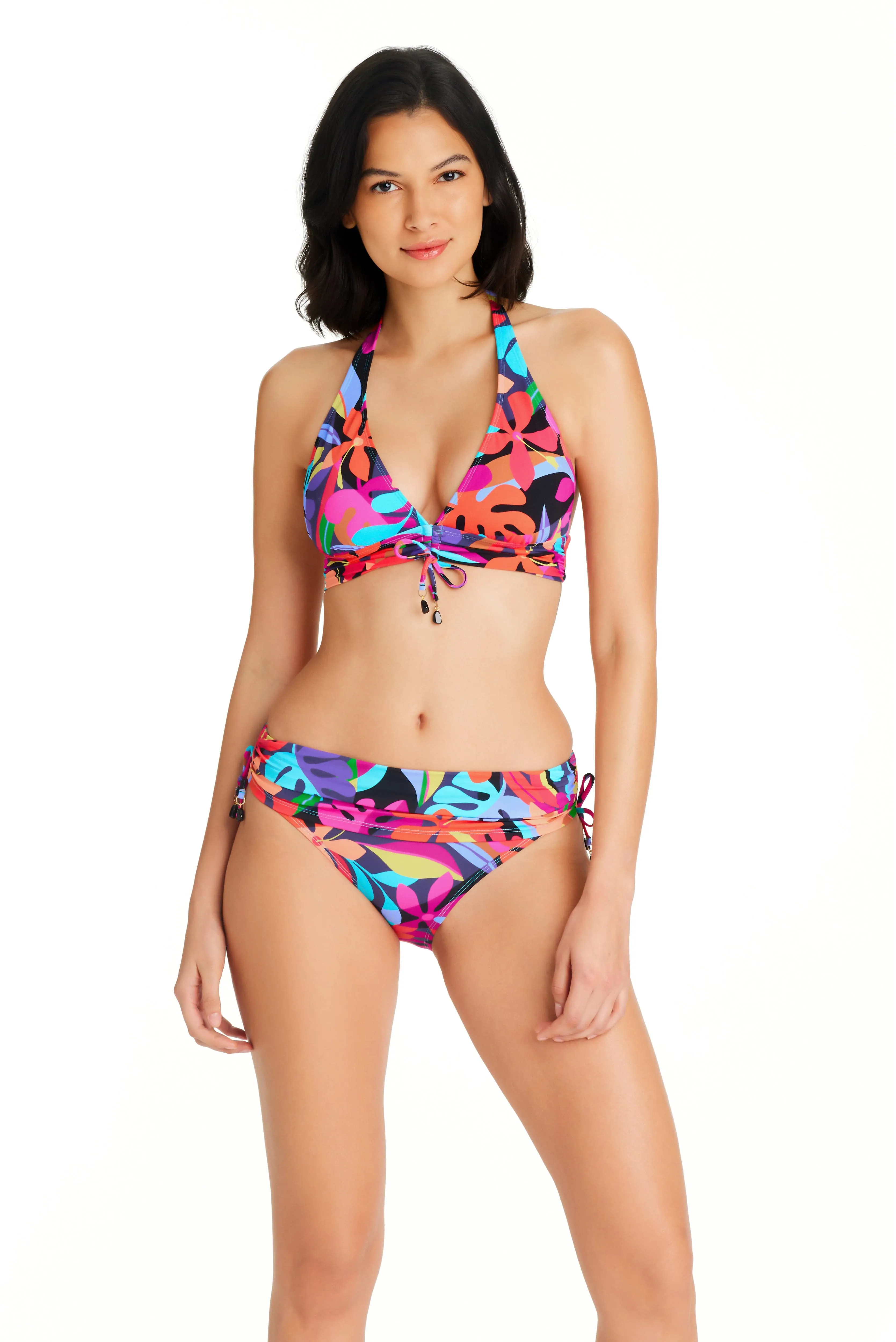 Bold Rush Shirred Side Sarong Hipster Bikini Bottom sold by Bleu Rod Beattie product image thumbnail 3