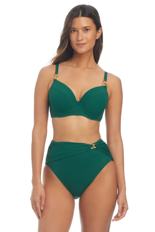 Pique Ole Underwire D-DD Cup Bikini Top sold by Bleu Rod Beattie
