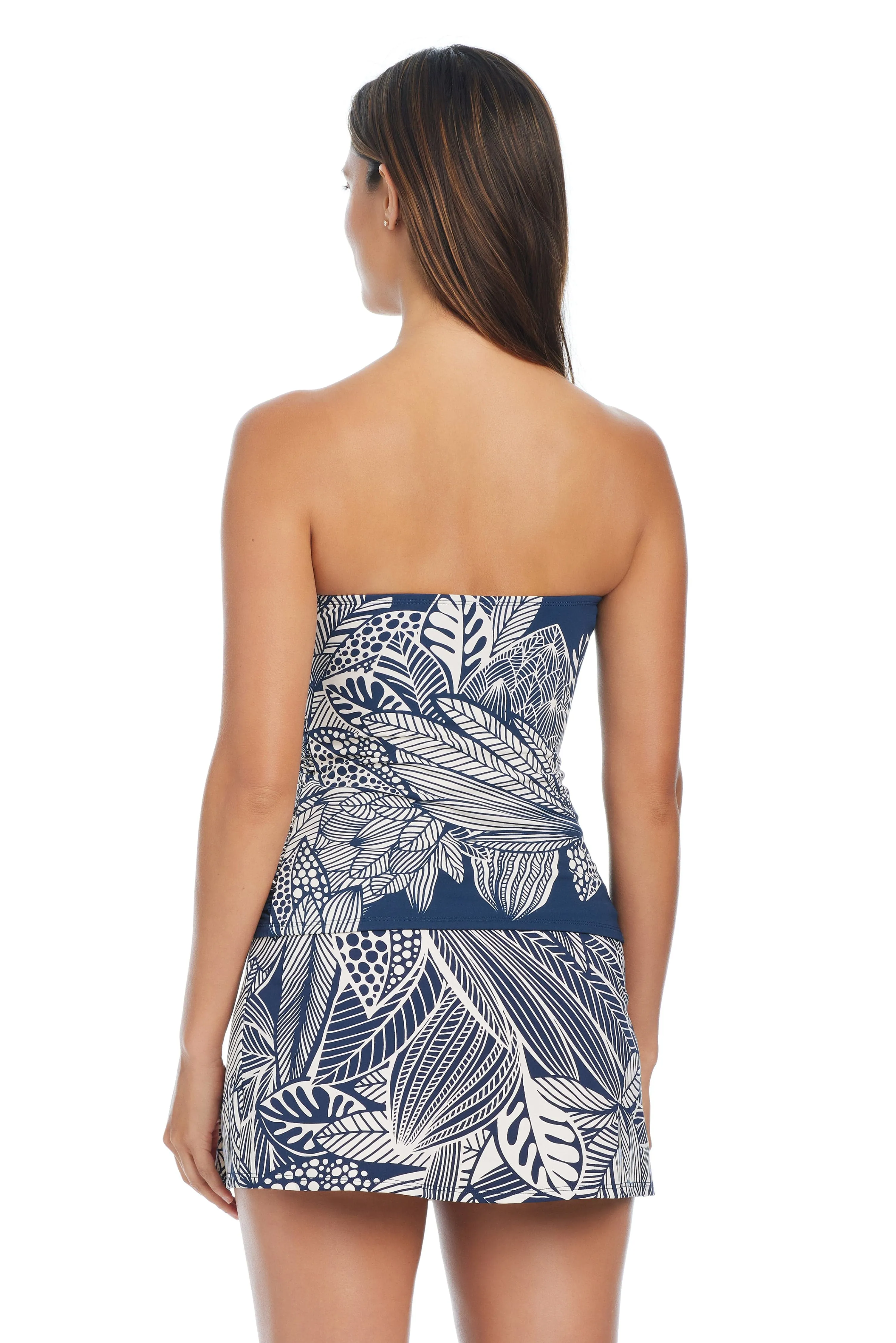 Bali Breeze Shirred Bandini Tankini Swimsuit Top sold by Bleu Rod Beattie product image thumbnail 2