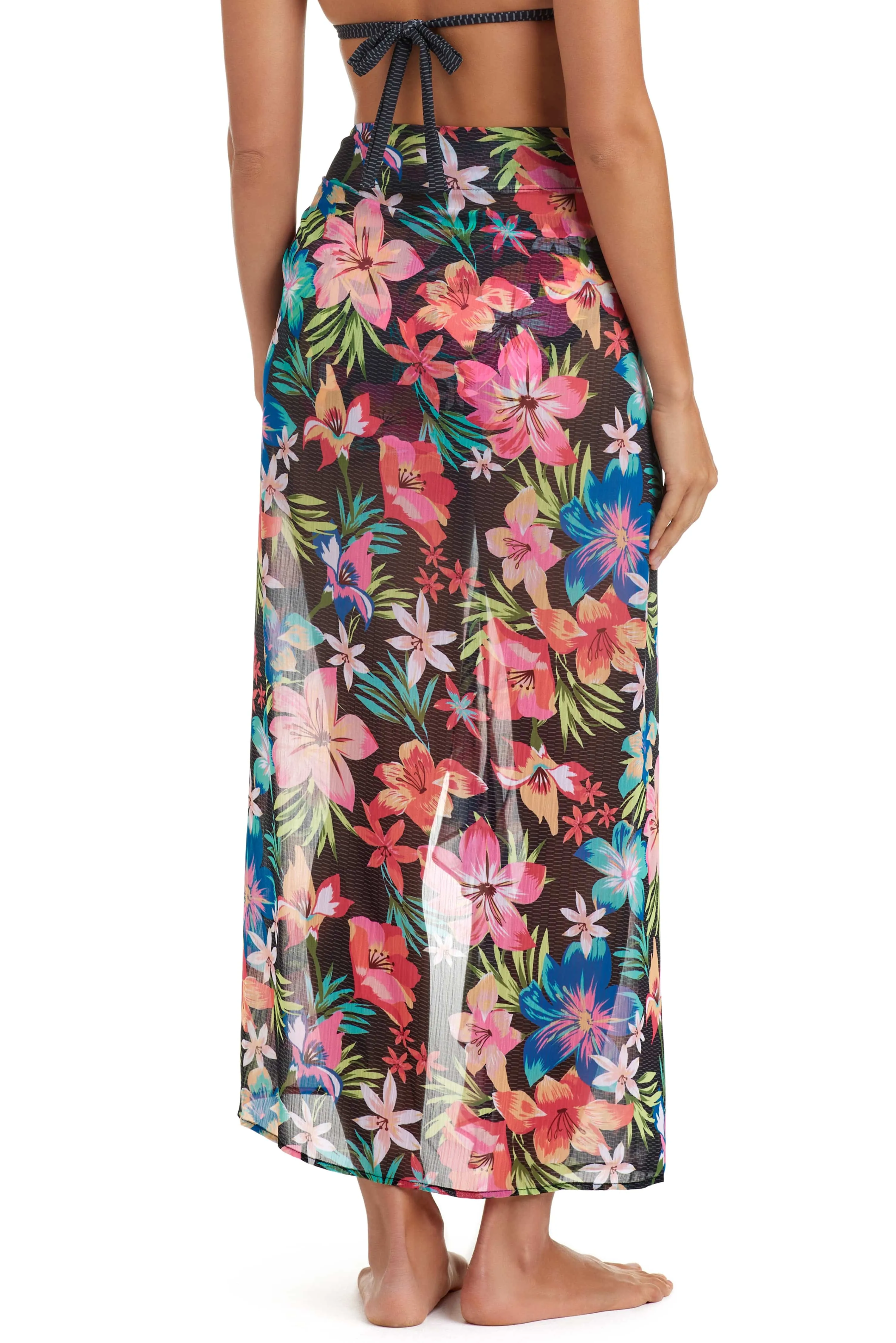 LONG RUFFLE SARONG sold by Bleu Rod Beattie product image thumbnail 2