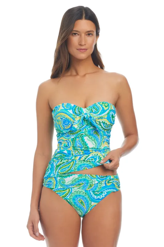More Is More Bandini Tankini Swimsuit Top made by Bleu Rod Beattie