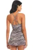 Animal Instinct High Neck Tankini Swimsuit Top sold by Bleu Rod Beattie