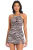 Animal Instinct High Neck Tankini Swimsuit Top sold by Bleu Rod Beattie