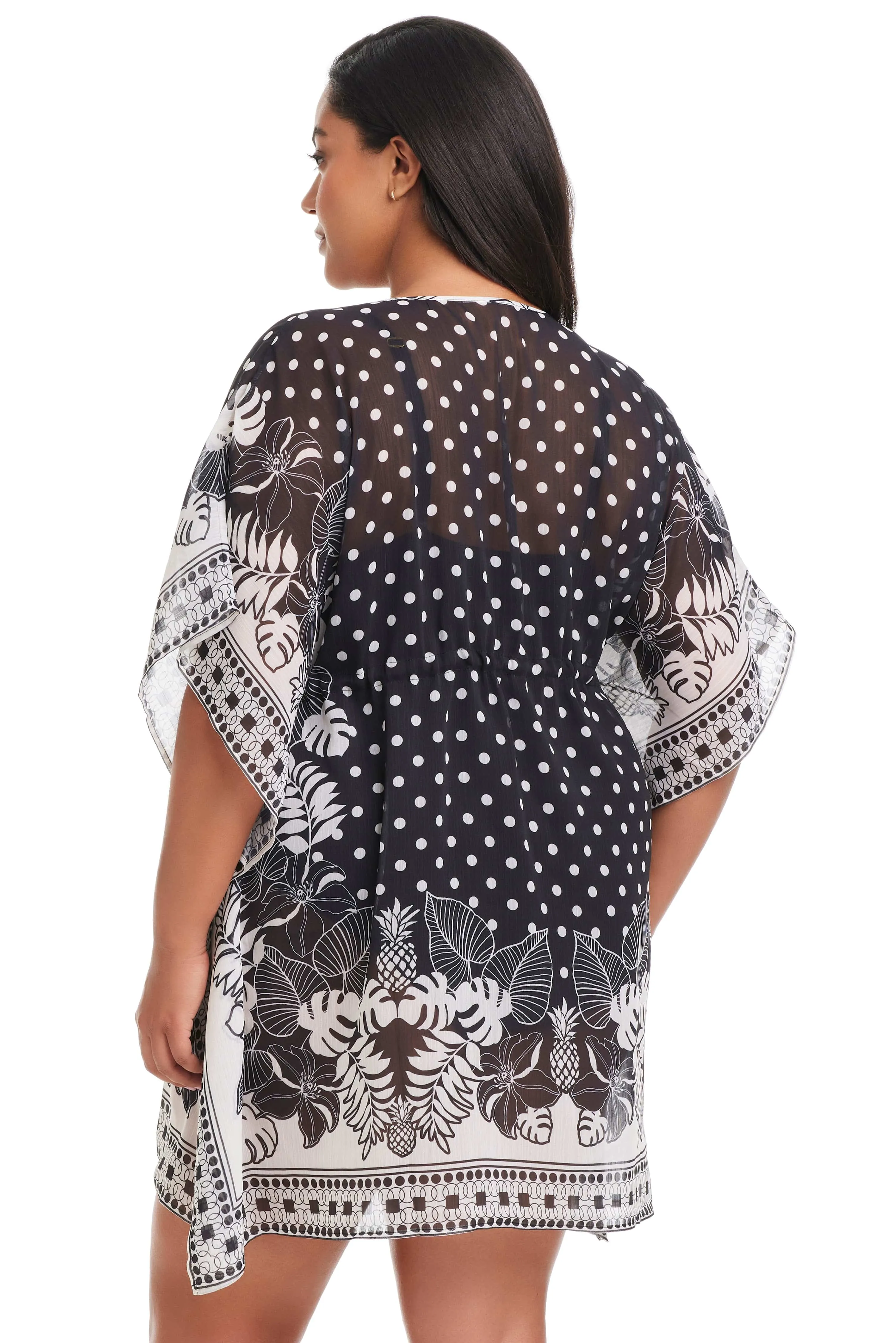 NEW! Plus Size Double Trouble Caftan Cover Up sold by Bleu Rod Beattie product image thumbnail 2