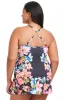 Plus Size Sweet Escape Hi-Neck Tankini Top sold by Bleu Rod Beattie