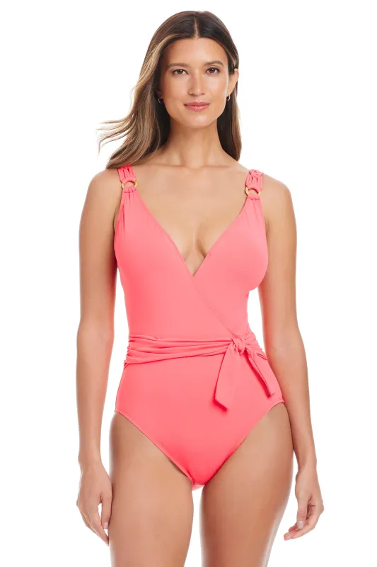 La Cote D'Azur Women's One Piece Swimsuit sold by Bleu Rod Beattie