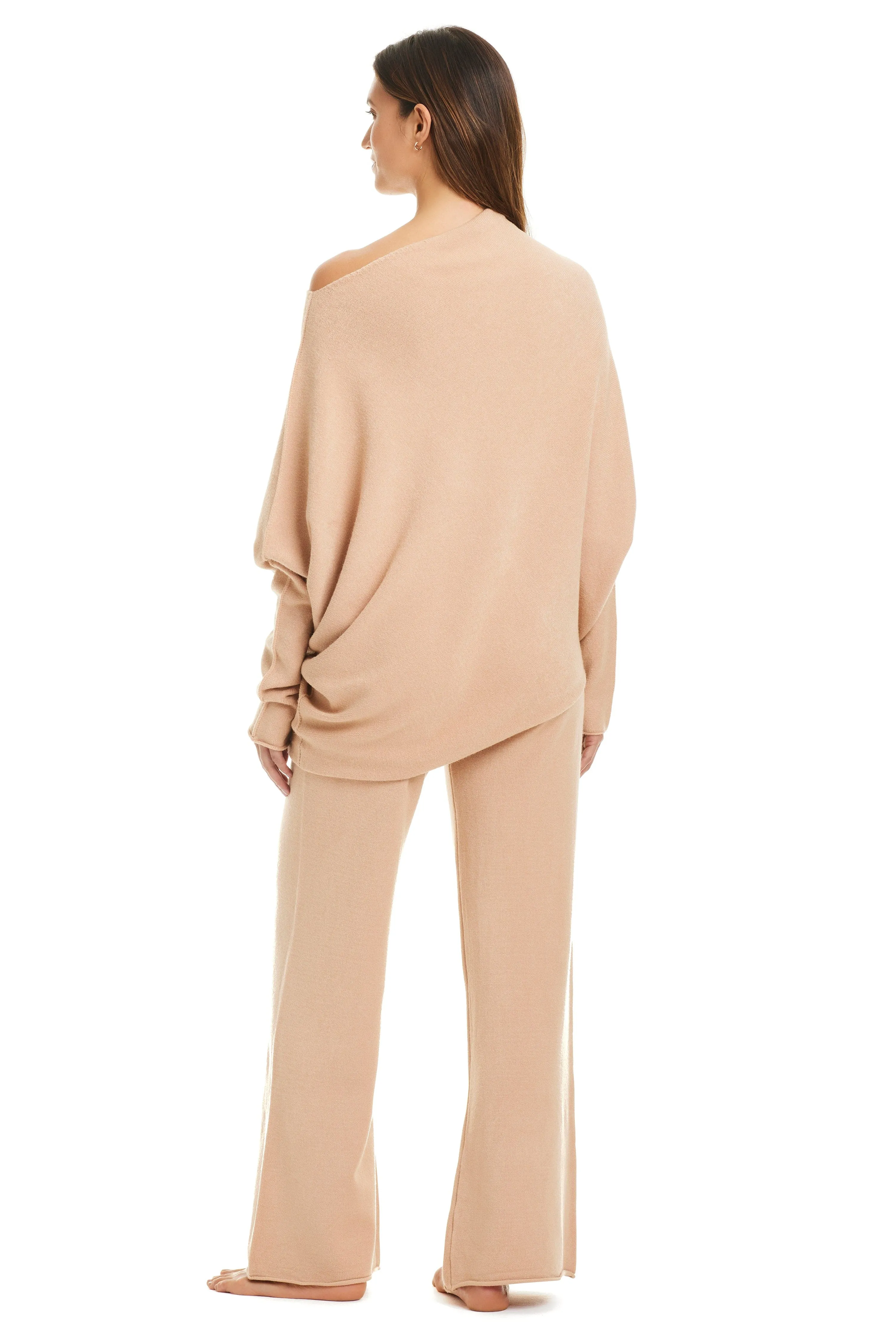Asymmetrical Long Sleeve Sweater Cover Up sold by Bleu Rod Beattie product image thumbnail 2