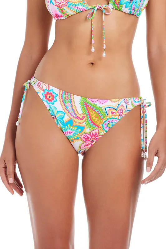 All Set For Summer Tie Side Hipster Bikini Bottom sold by Bleu Rod Beattie