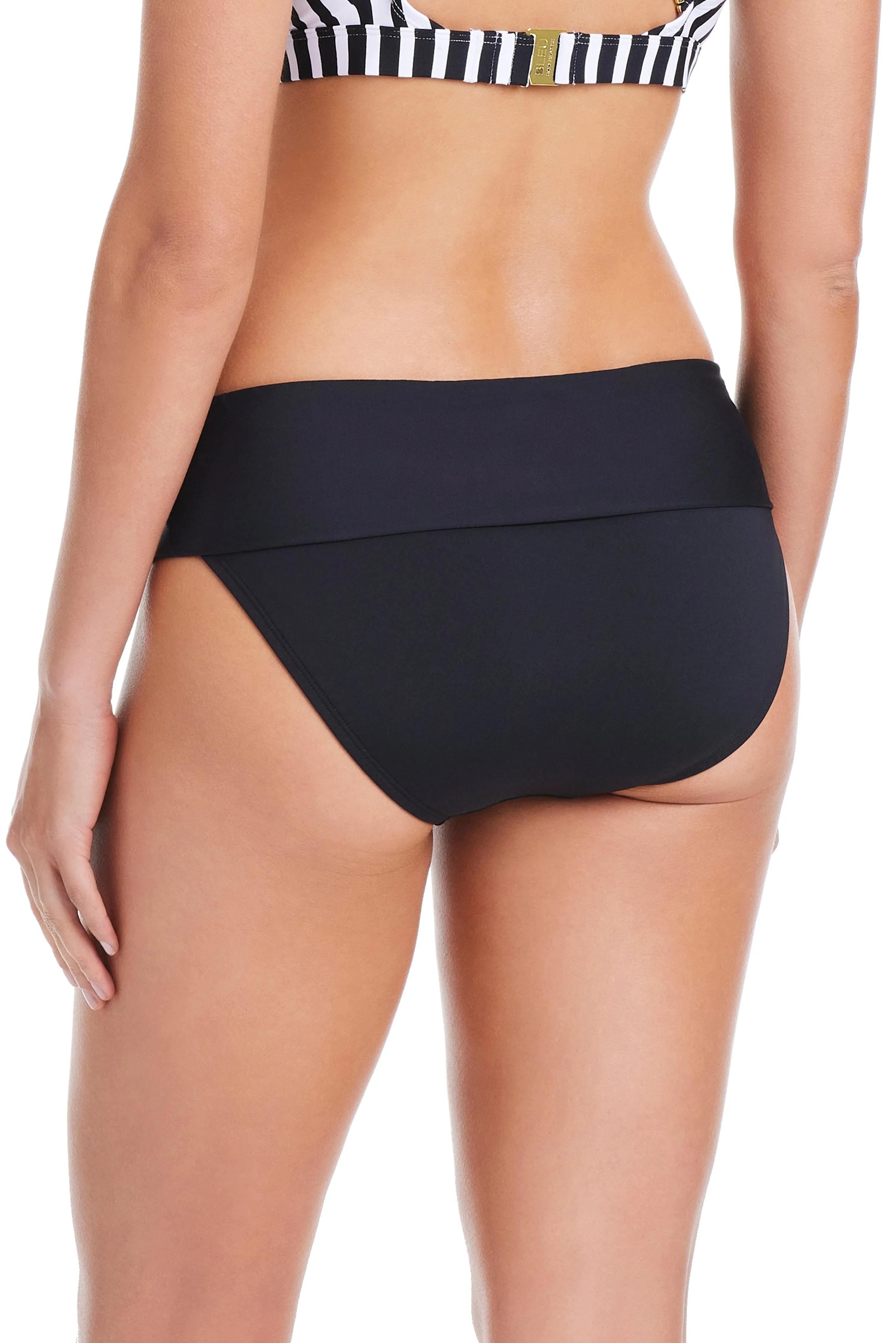 EXCLUSIVE! Smooth Operator Fold Over Bikini Bottom in Black sold by Bleu Rod Beattie product image thumbnail 2