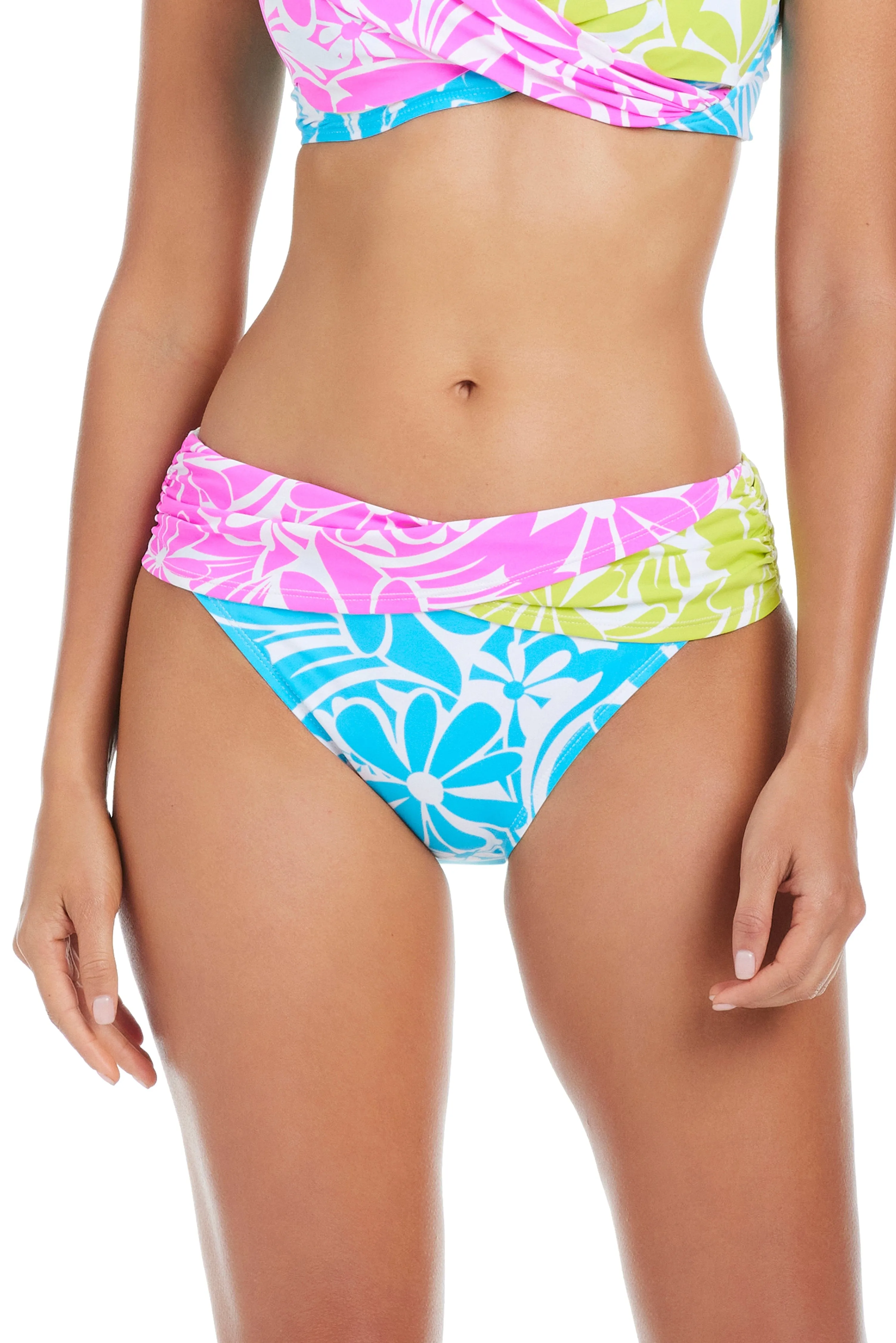 Sock It To Me Sarong Hipster Bikini Bottom sold by Bleu Rod Beattie