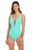 The New Let's Get Knotty Lace Down One-Piece Swimsuit sold by Bleu Rod Beattie