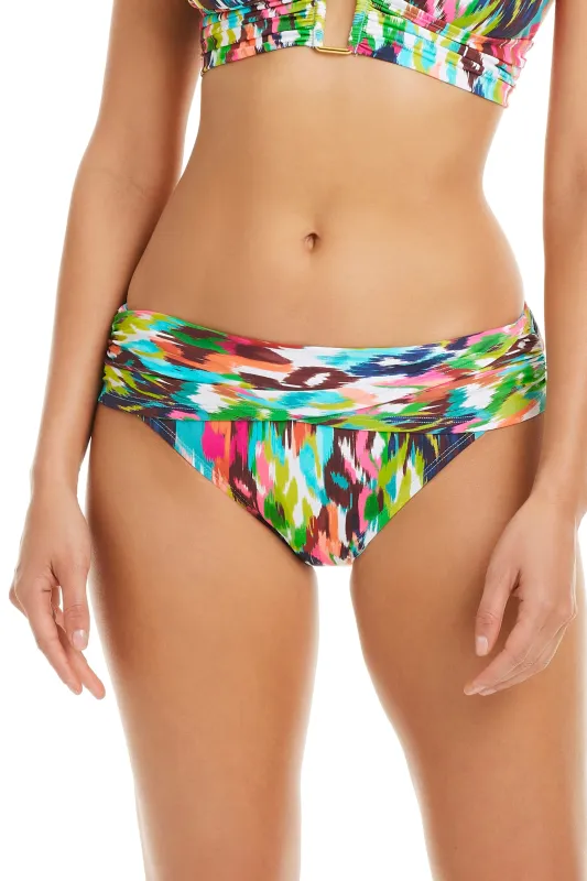 Keep It Moving Sarong Hipster Bikini Bottom sold by Bleu Rod Beattie