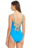 Do It Sexy Tie Back One Piece Swimsuit sold by Bleu Rod Beattie