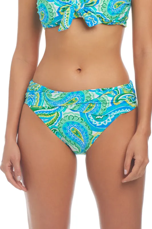 More Is More Sarong Hipster Bikini Bottom [SIZE 4] sold by Bleu Rod Beattie