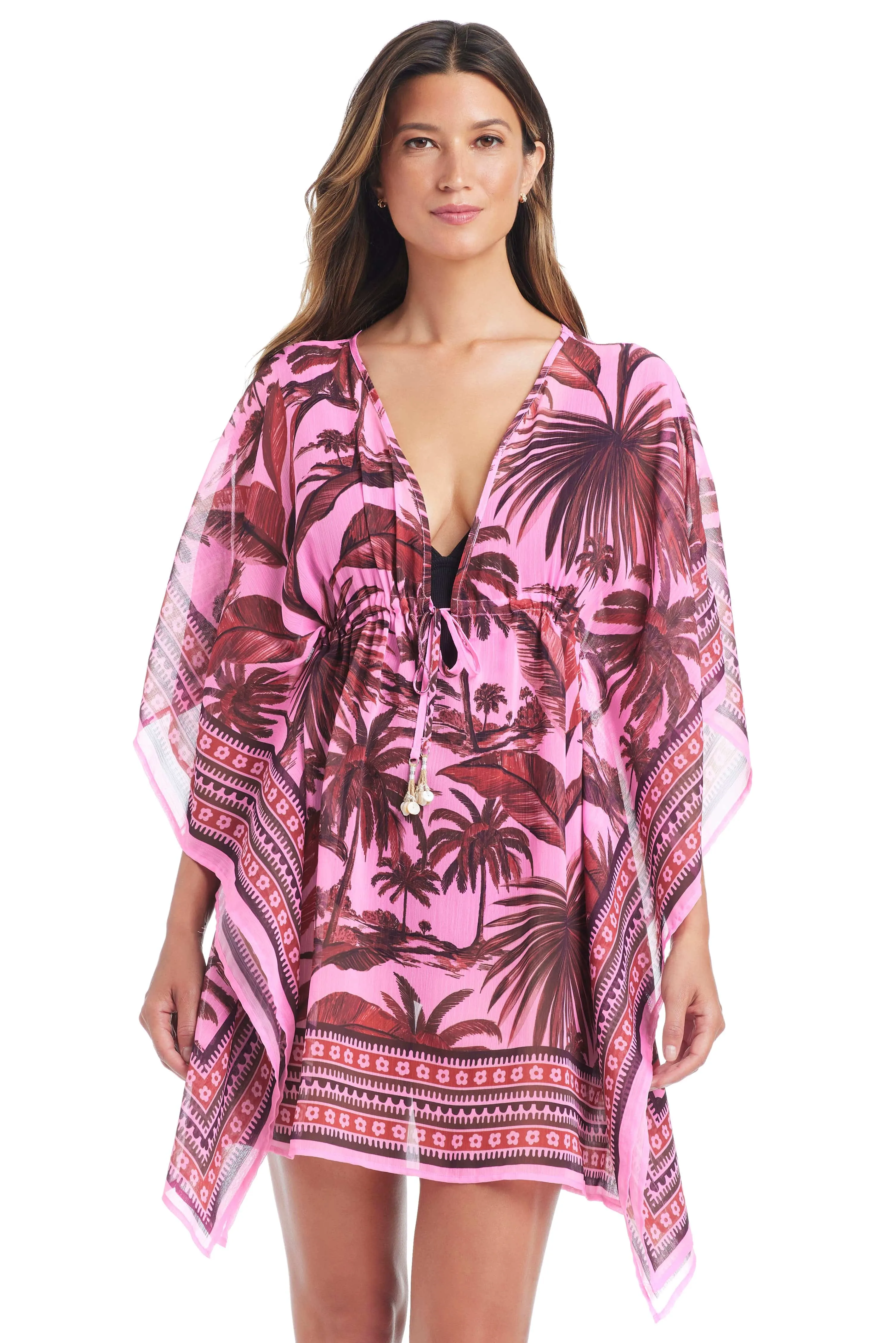 White Lotus Caftan Coverup sold by Bleu Rod Beattie