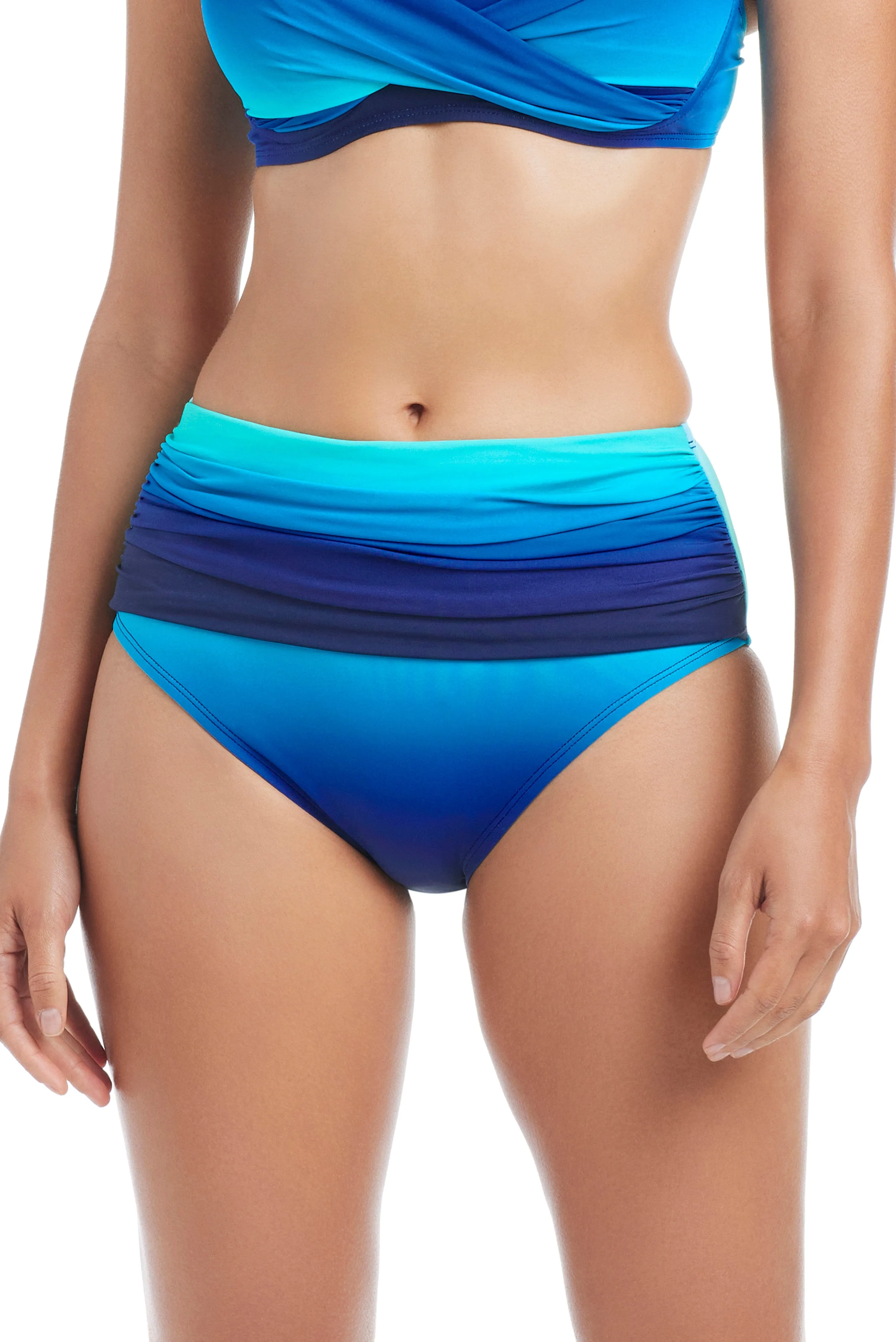 Desert Mirage High Waist Bikini Bottom sold by Bleu Rod Beattie