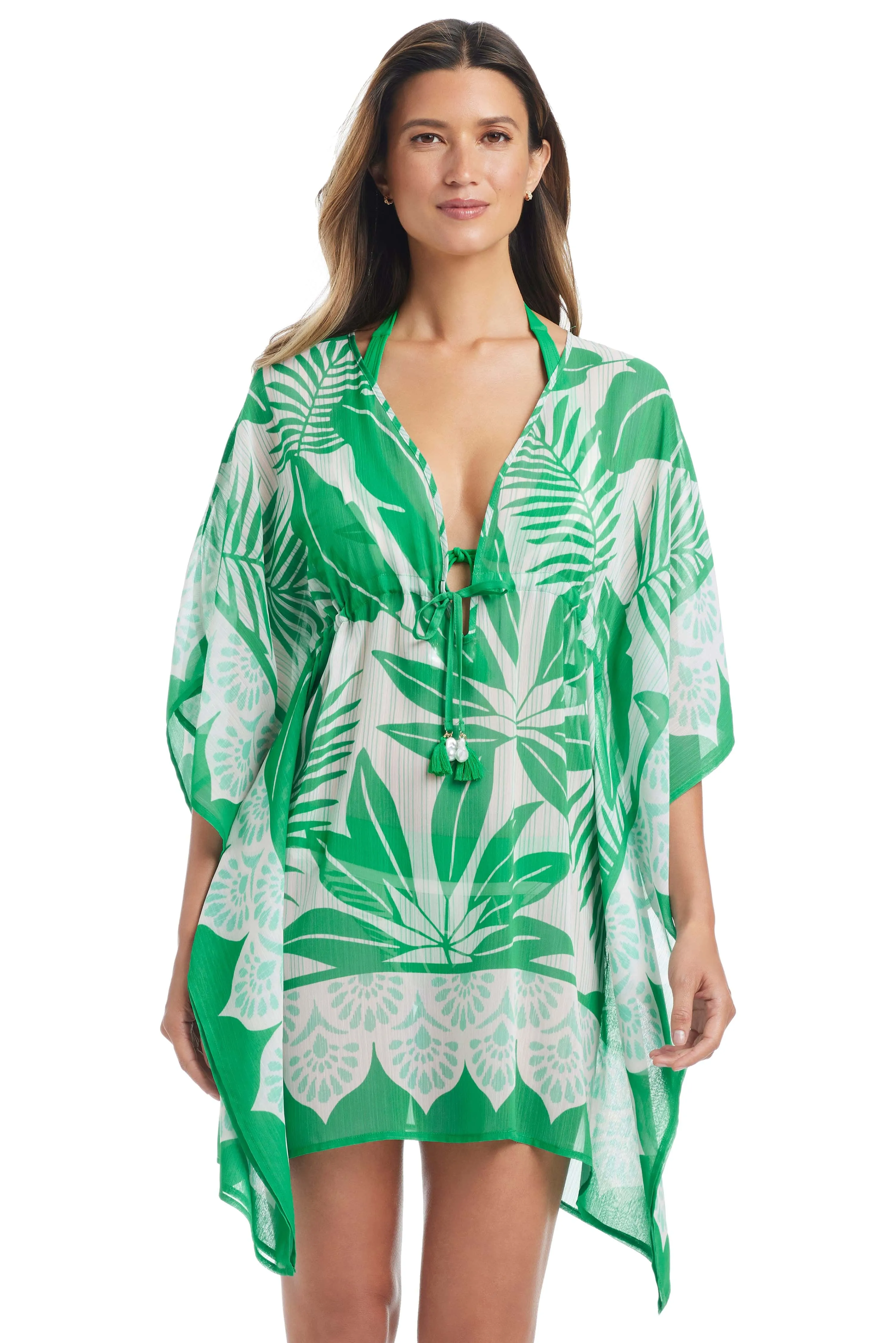 Island Time Caftan Coverup sold by Bleu Rod Beattie product image thumbnail 3