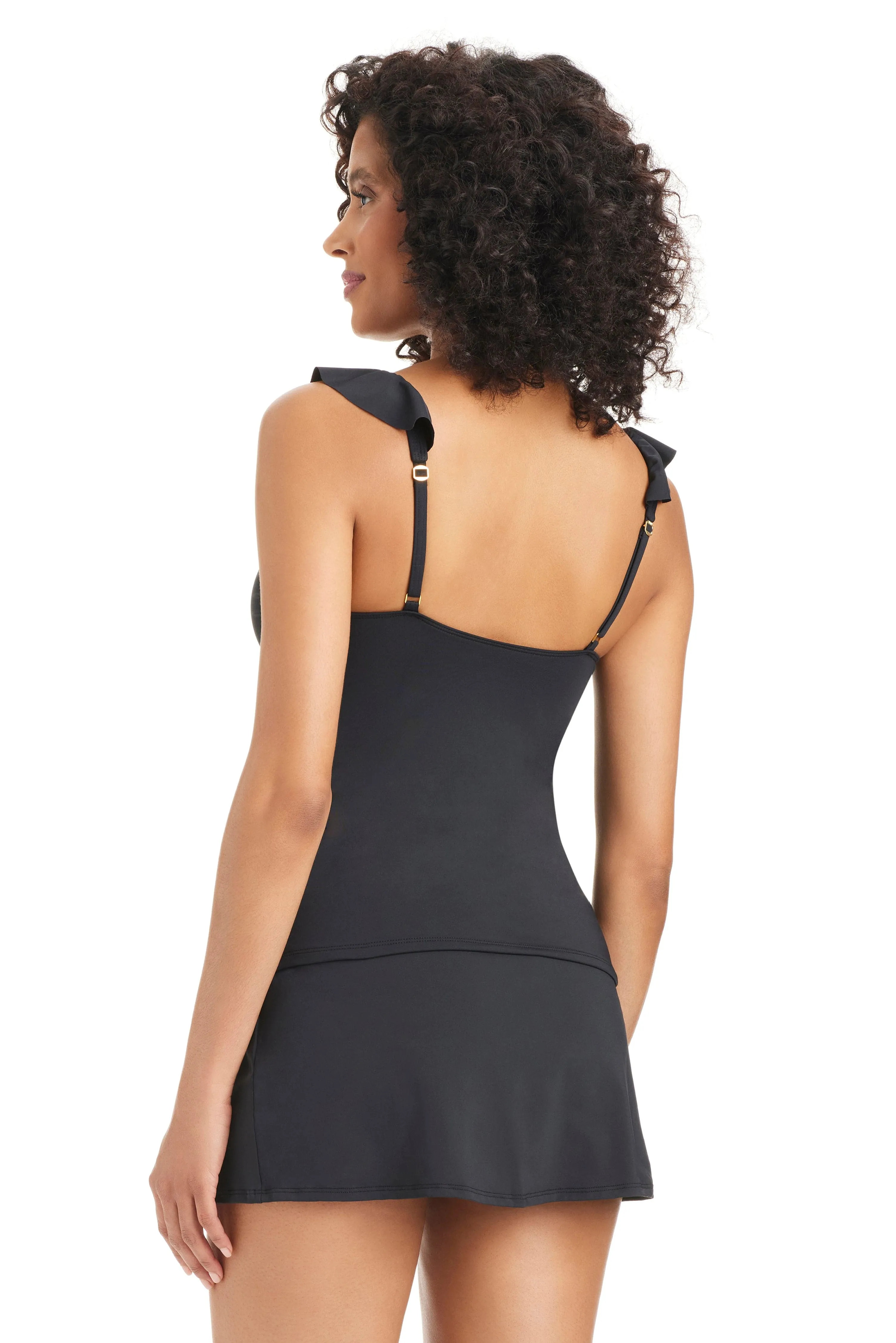 The Kore Ruffle Scoop Neck Tankini Swimsuit Top sold by Bleu Rod Beattie product image thumbnail 5