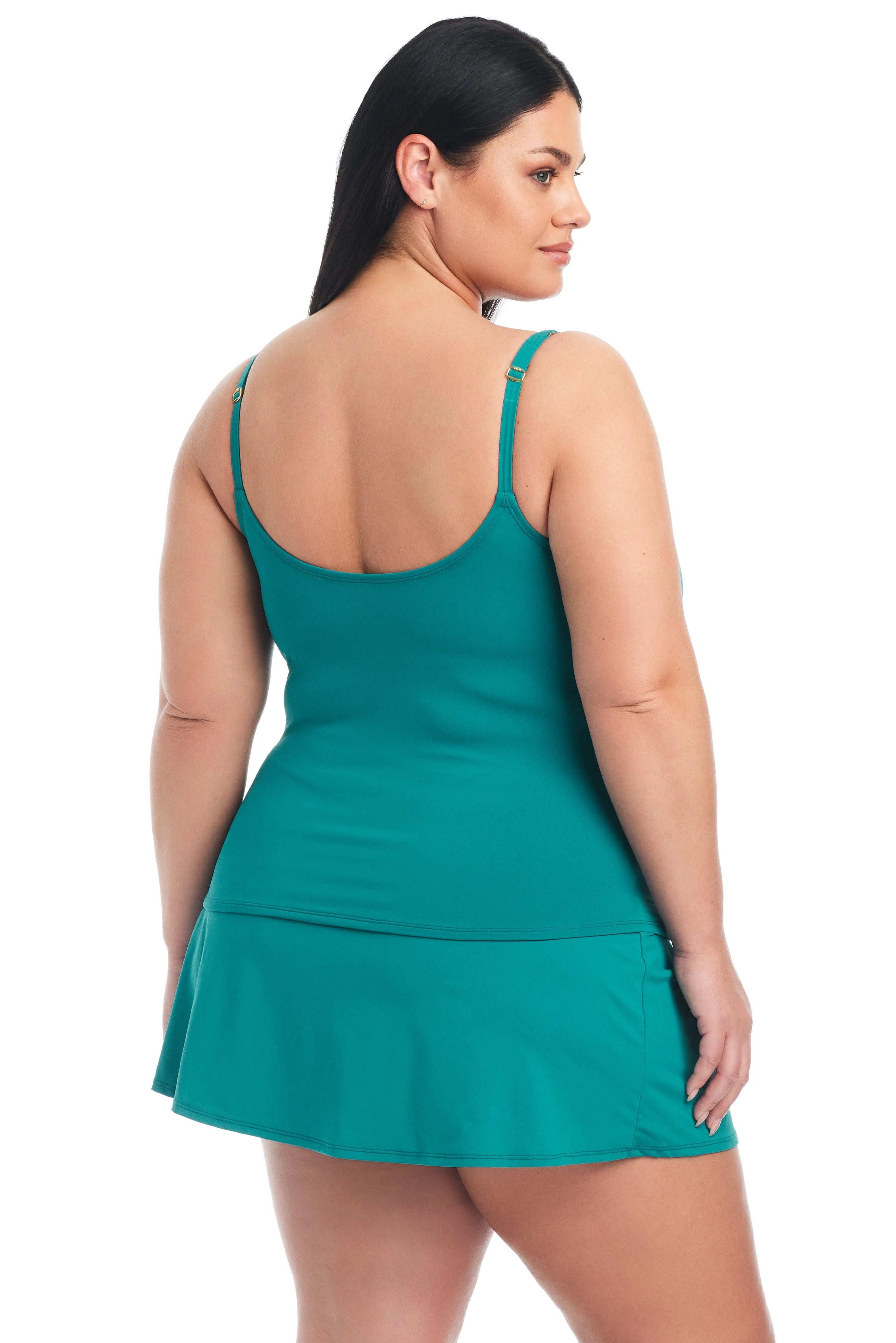 Plus Size Kore Scoop Neck Tankini Top sold by Bleu Rod Beattie product image thumbnail 5