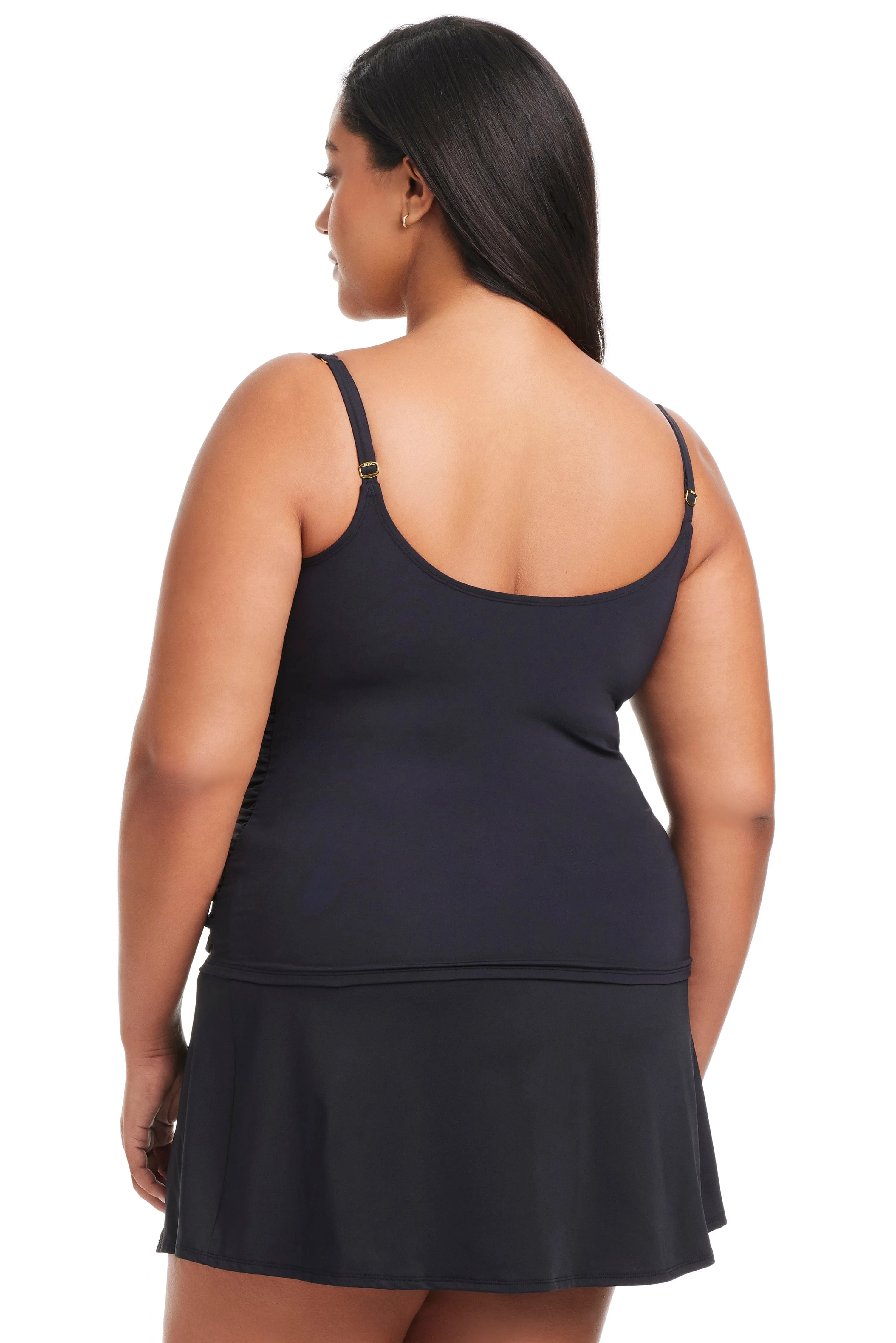 Plus Size Kore Scoop Neck Tankini Top sold by Bleu Rod Beattie product image thumbnail 2