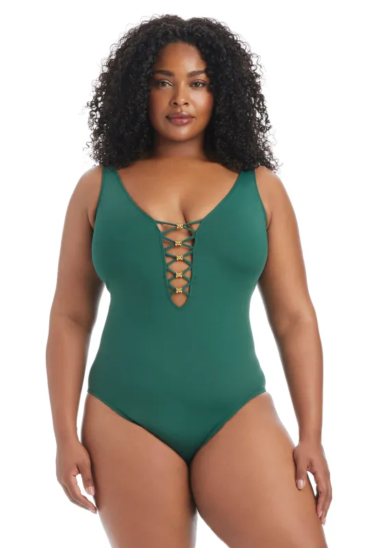 Kore Plus Mio One-Piece Swimsuit sold by Bleu Rod Beattie