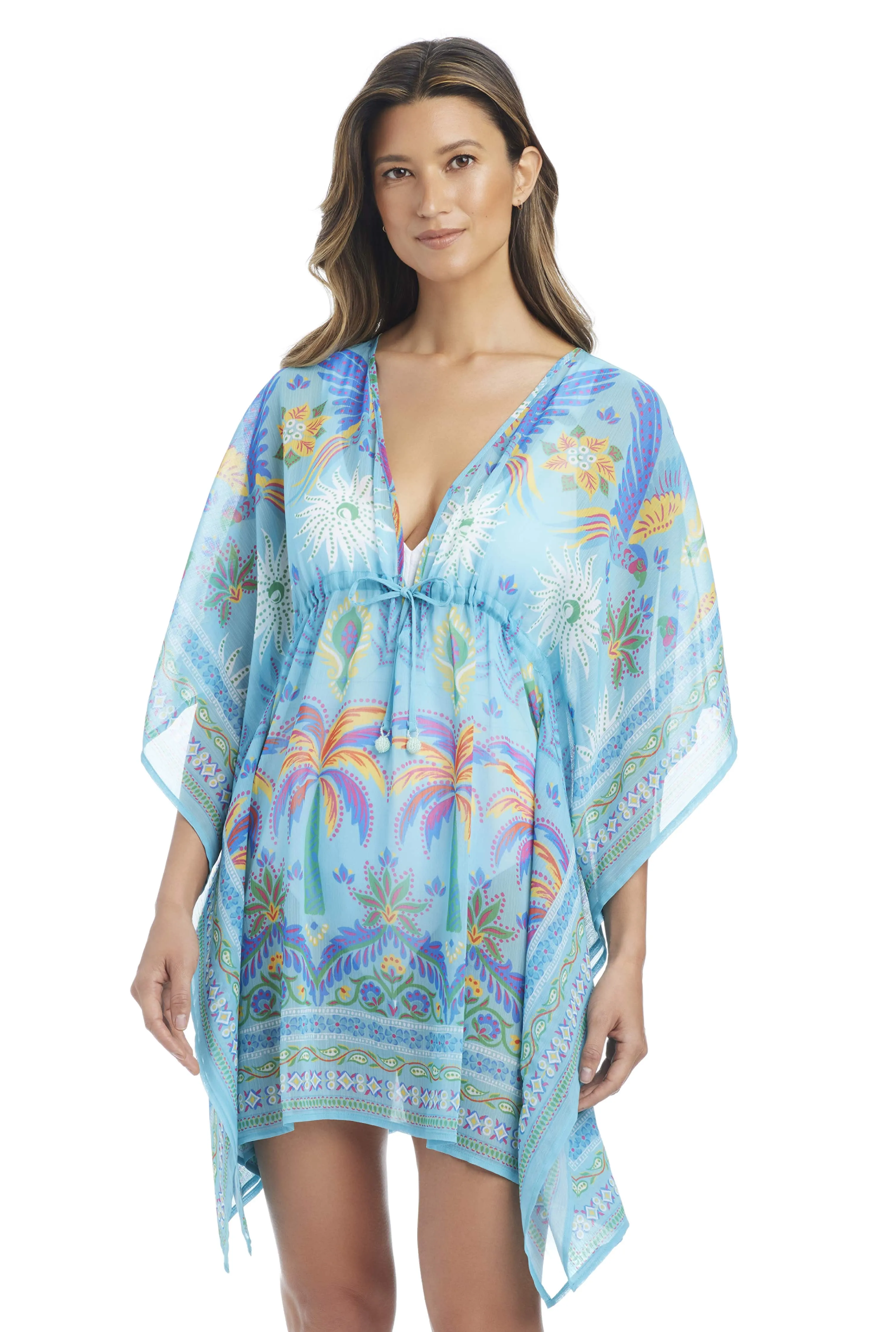 Summer Solstice Caftan Coverup sold by Bleu Rod Beattie product image thumbnail 3
